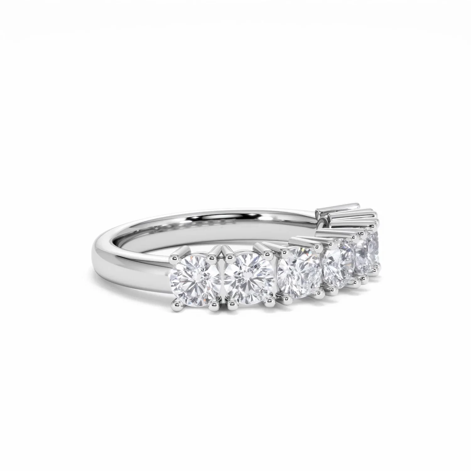 Chloe 7 Stone Lab Diamond Eternity Ring 1.50CT F/VS in 9K White Gold - Image 19