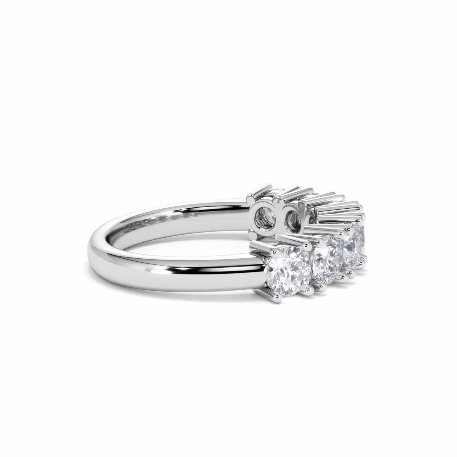 Chloe 7 Stone Lab Diamond Eternity Ring 1.50CT F/VS in 9K White Gold - Image 28