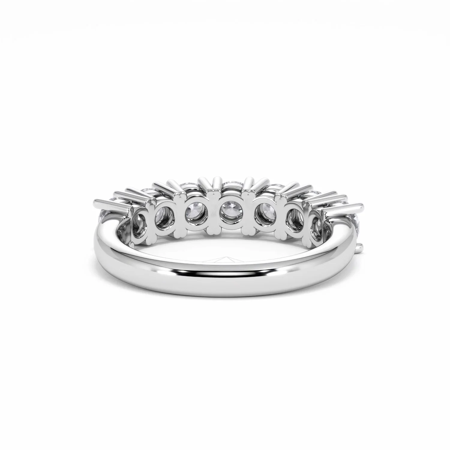 Chloe 7 Stone Lab Diamond Eternity Ring 1.50CT F/VS in 9K White Gold - Image 47