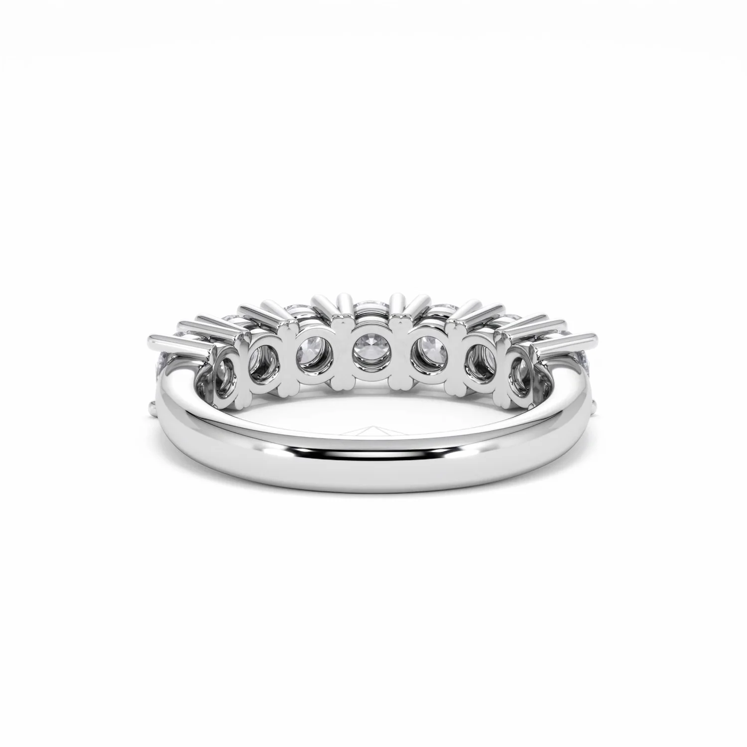 Chloe 7 Stone Lab Diamond Eternity Ring 1.50CT F/VS in 9K White Gold - Image 48
