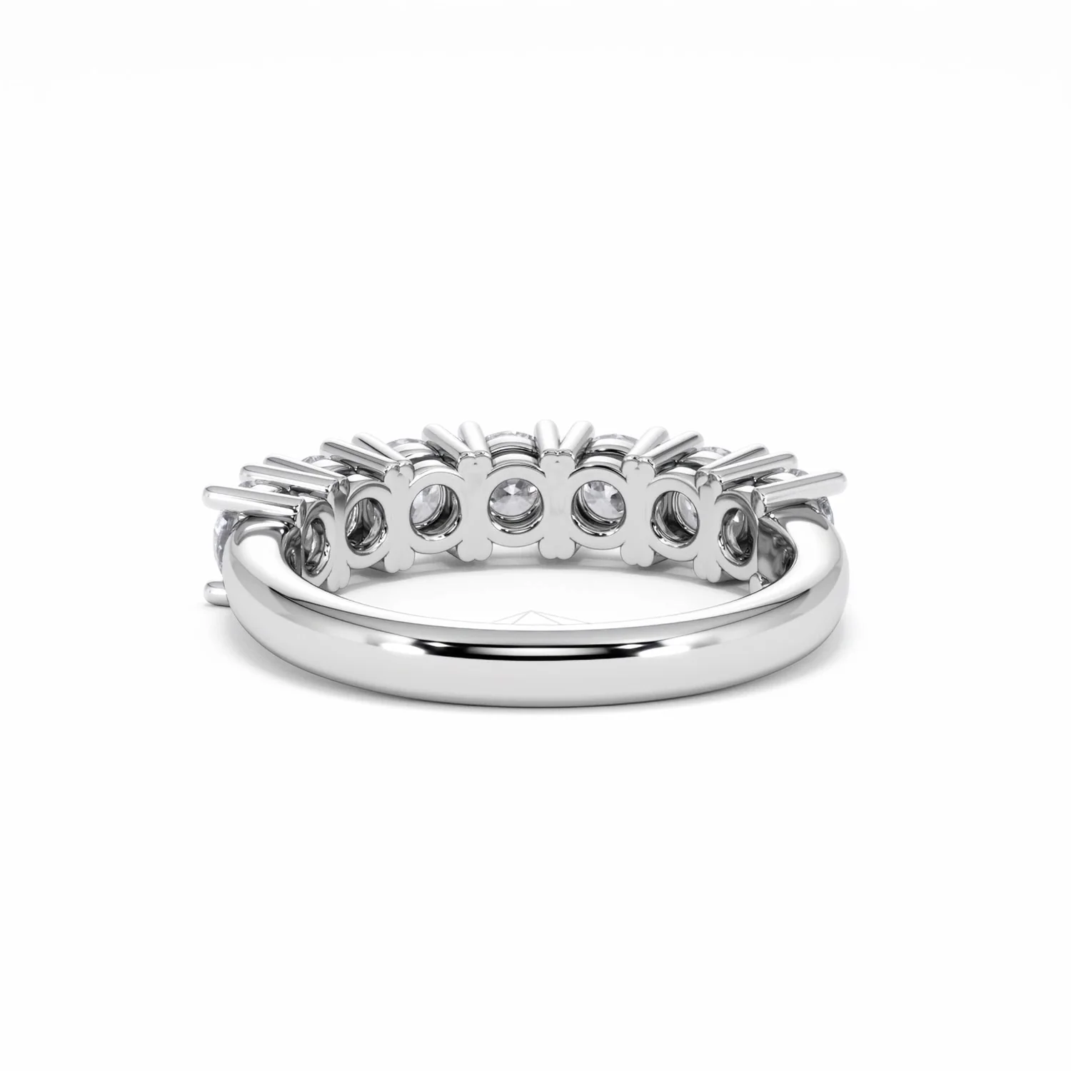 Chloe 7 Stone Lab Diamond Eternity Ring 1.50CT F/VS in 9K White Gold - Image 49