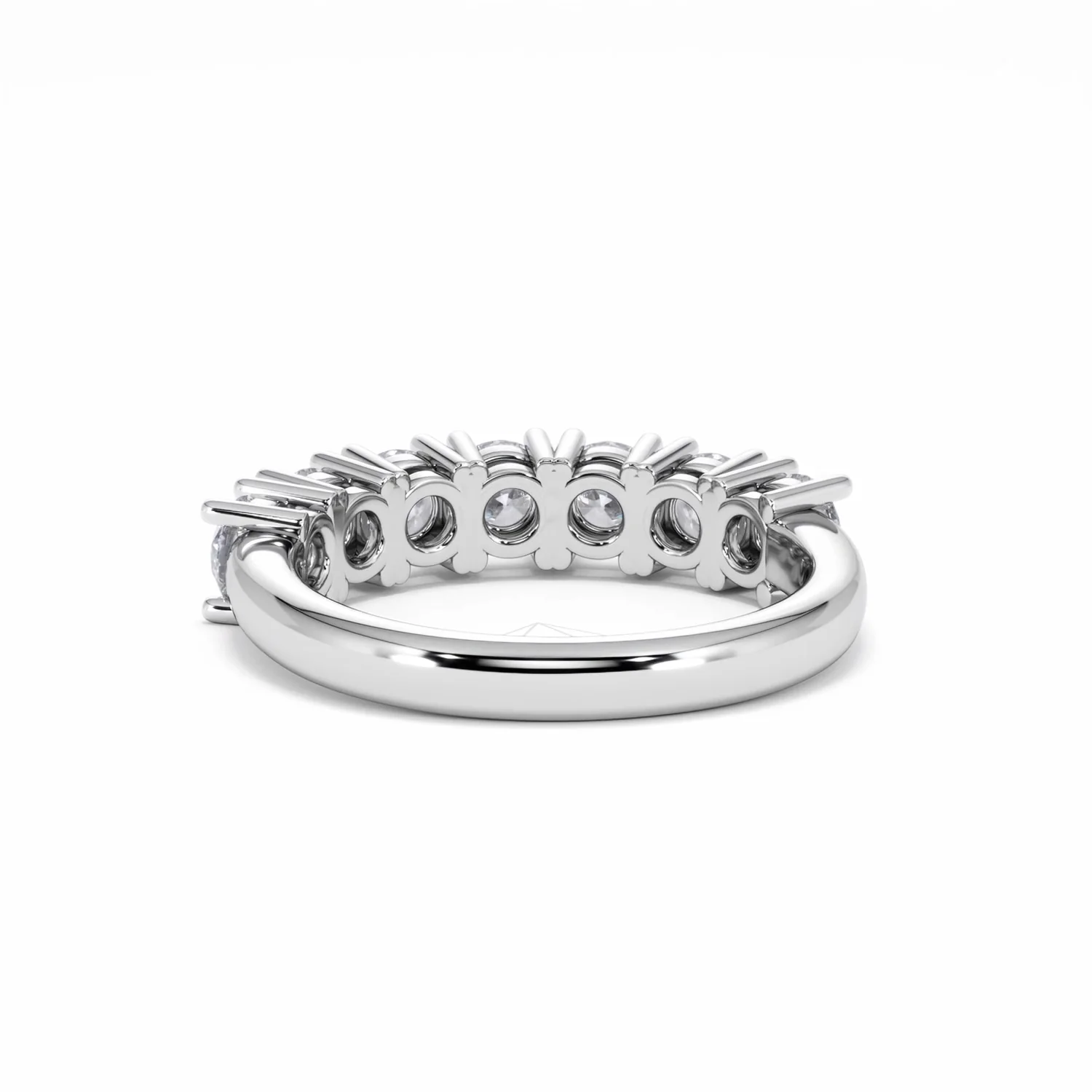 Chloe 7 Stone Lab Diamond Eternity Ring 1.50CT F/VS in 9K White Gold - Image 50