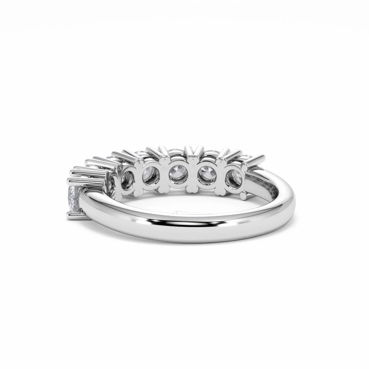 Chloe 7 Stone Lab Diamond Eternity Ring 1.50CT F/VS in 9K White Gold - Image 54