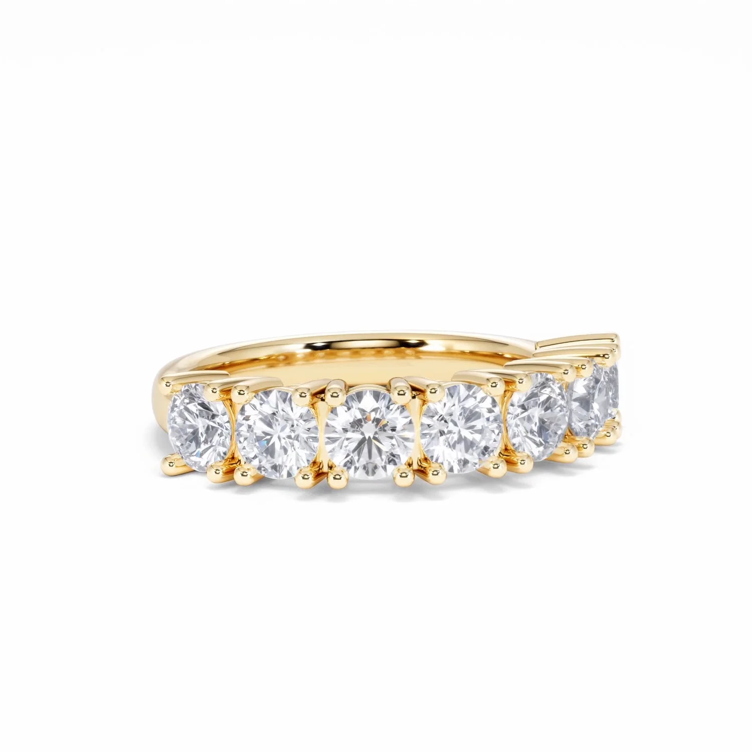 Chloe 7 Stone Lab Diamond Eternity Ring 2.00CT F/VS in 9K Gold - Image 13
