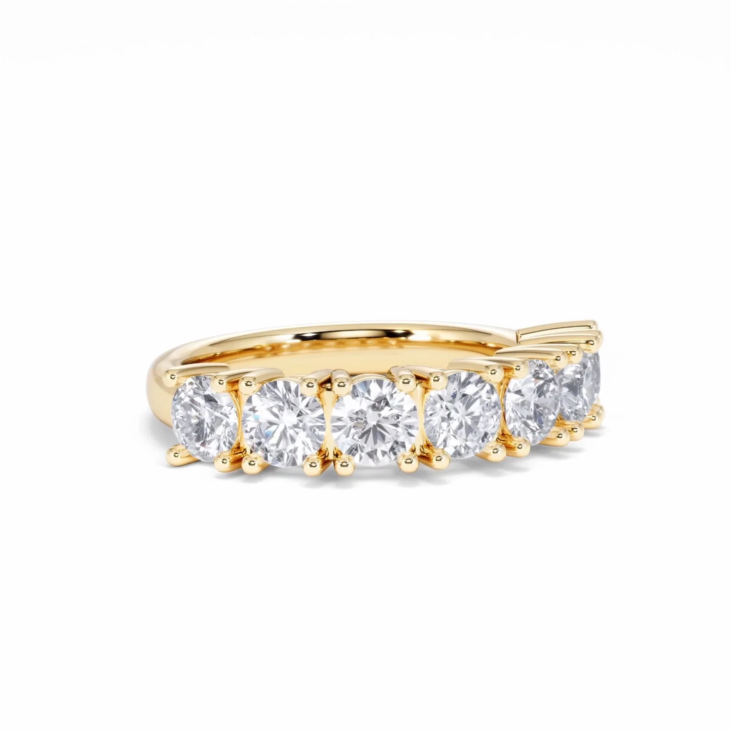 Chloe 7 Stone Lab Diamond Eternity Ring 2.00CT F/VS in 9K Gold - Image 14