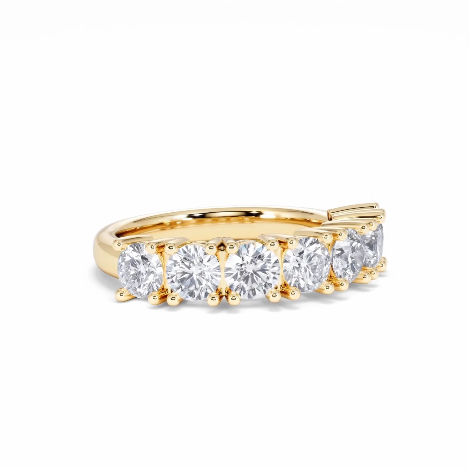 Chloe 7 Stone Lab Diamond Eternity Ring 2.00CT F/VS in 9K Gold - Image 15