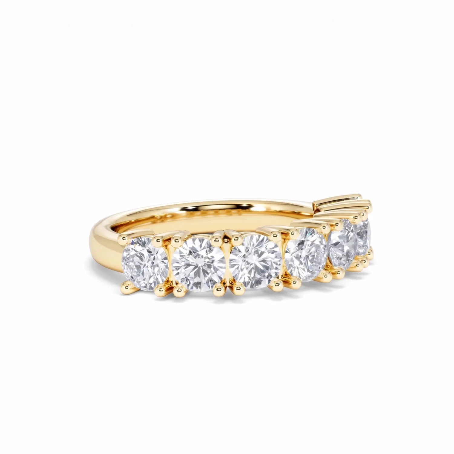 Chloe 7 Stone Lab Diamond Eternity Ring 2.00CT F/VS in 9K Gold - Image 16
