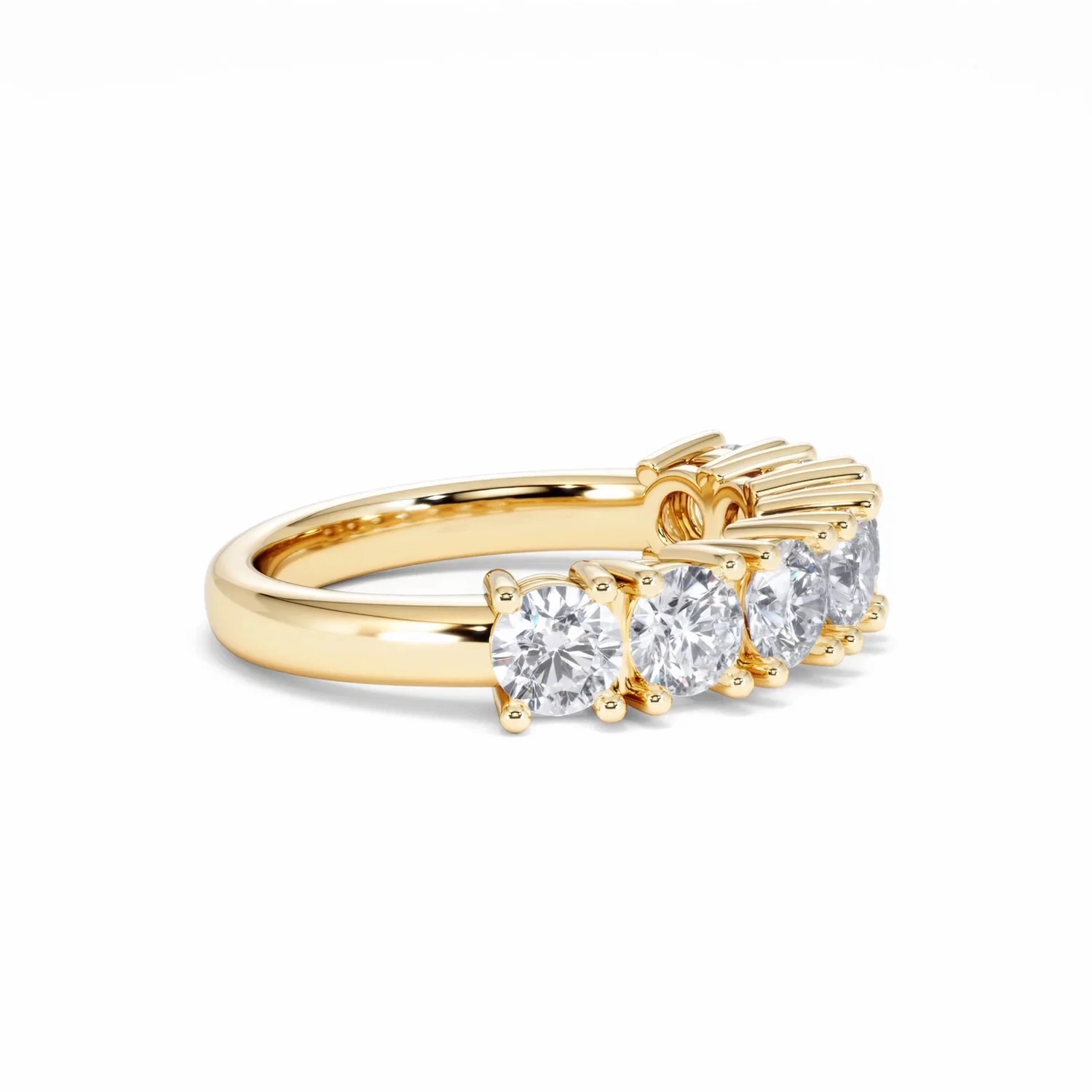 Chloe 7 Stone Lab Diamond Eternity Ring 2.00CT F/VS in 9K Gold - Image 24