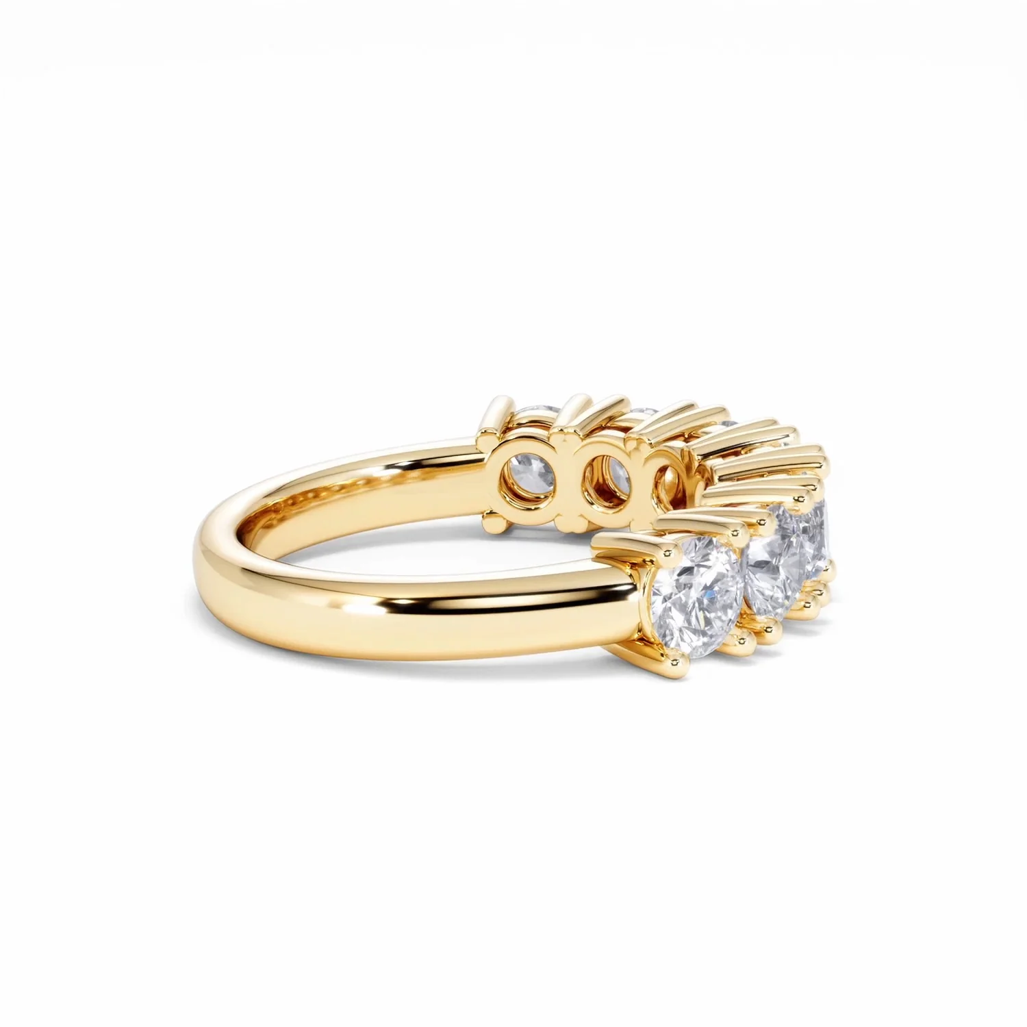Chloe 7 Stone Lab Diamond Eternity Ring 2.00CT F/VS in 9K Gold - Image 31
