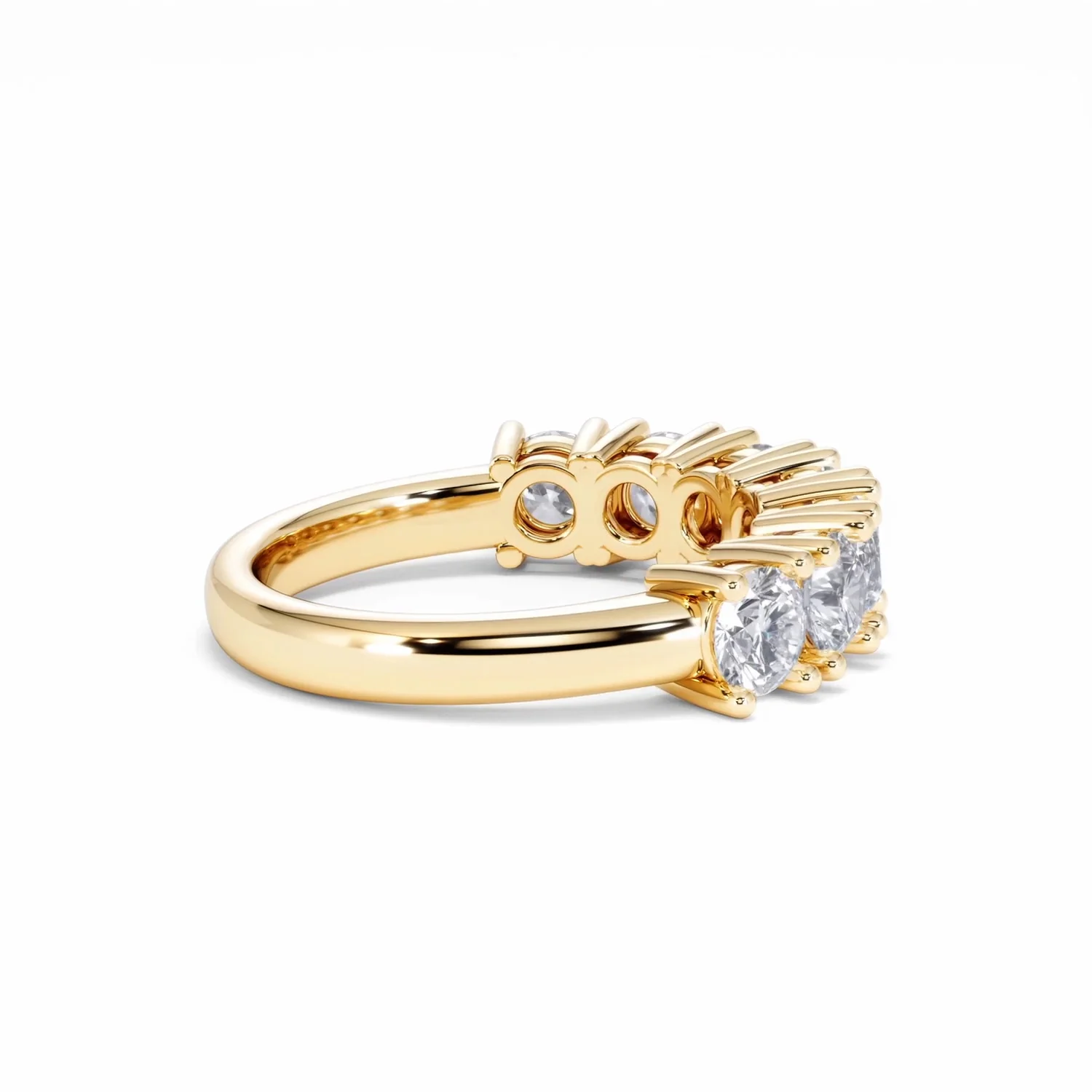 Chloe 7 Stone Lab Diamond Eternity Ring 2.00CT F/VS in 9K Gold - Image 32
