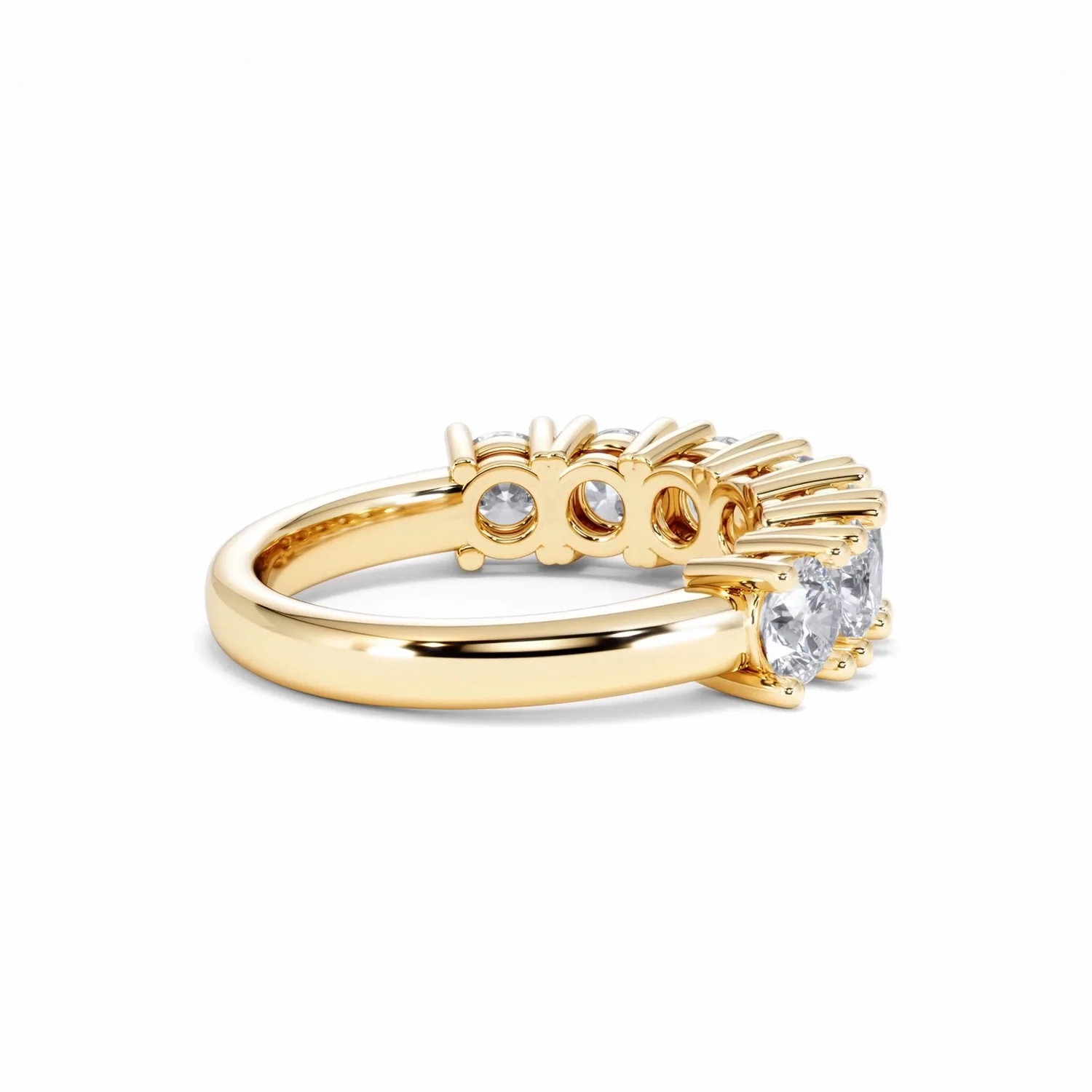 Chloe 7 Stone Lab Diamond Eternity Ring 2.00CT F/VS in 9K Gold - Image 34