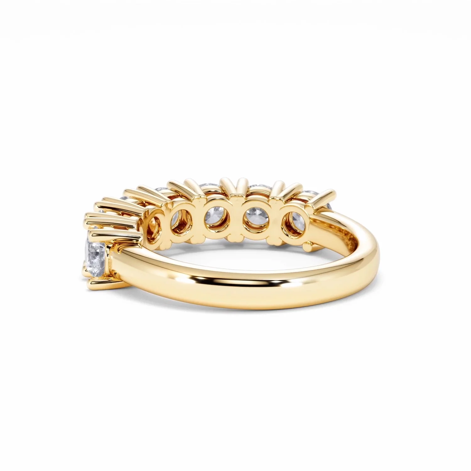 Chloe 7 Stone Lab Diamond Eternity Ring 2.00CT F/VS in 9K Gold - Image 56