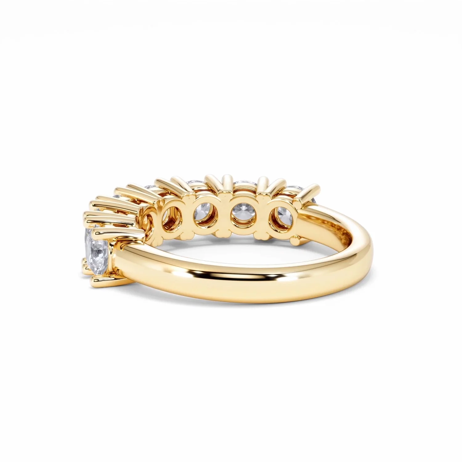 Chloe 7 Stone Lab Diamond Eternity Ring 2.00CT F/VS in 9K Gold - Image 57