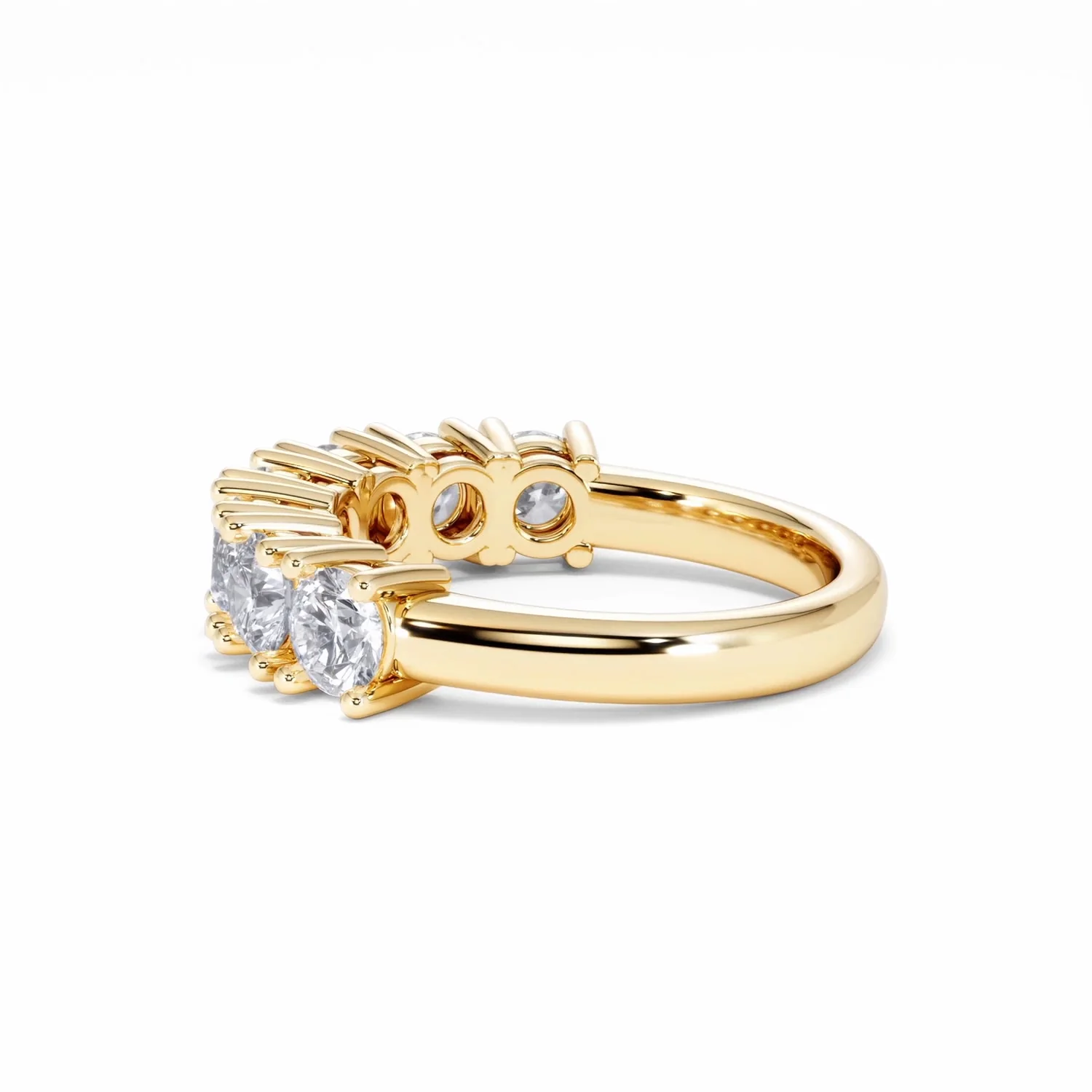 Chloe 7 Stone Lab Diamond Eternity Ring 2.00CT F/VS in 9K Gold - Image 64