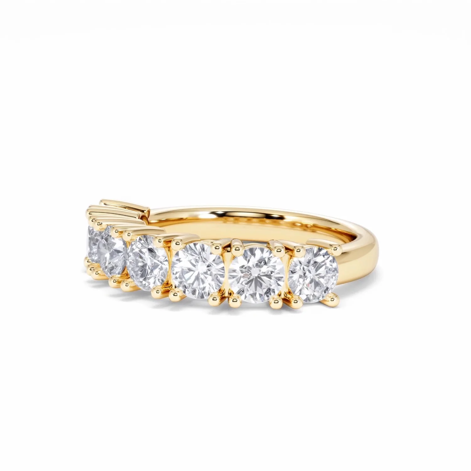 Chloe 7 Stone Lab Diamond Eternity Ring 2.00CT F/VS in 9K Gold - Image 79