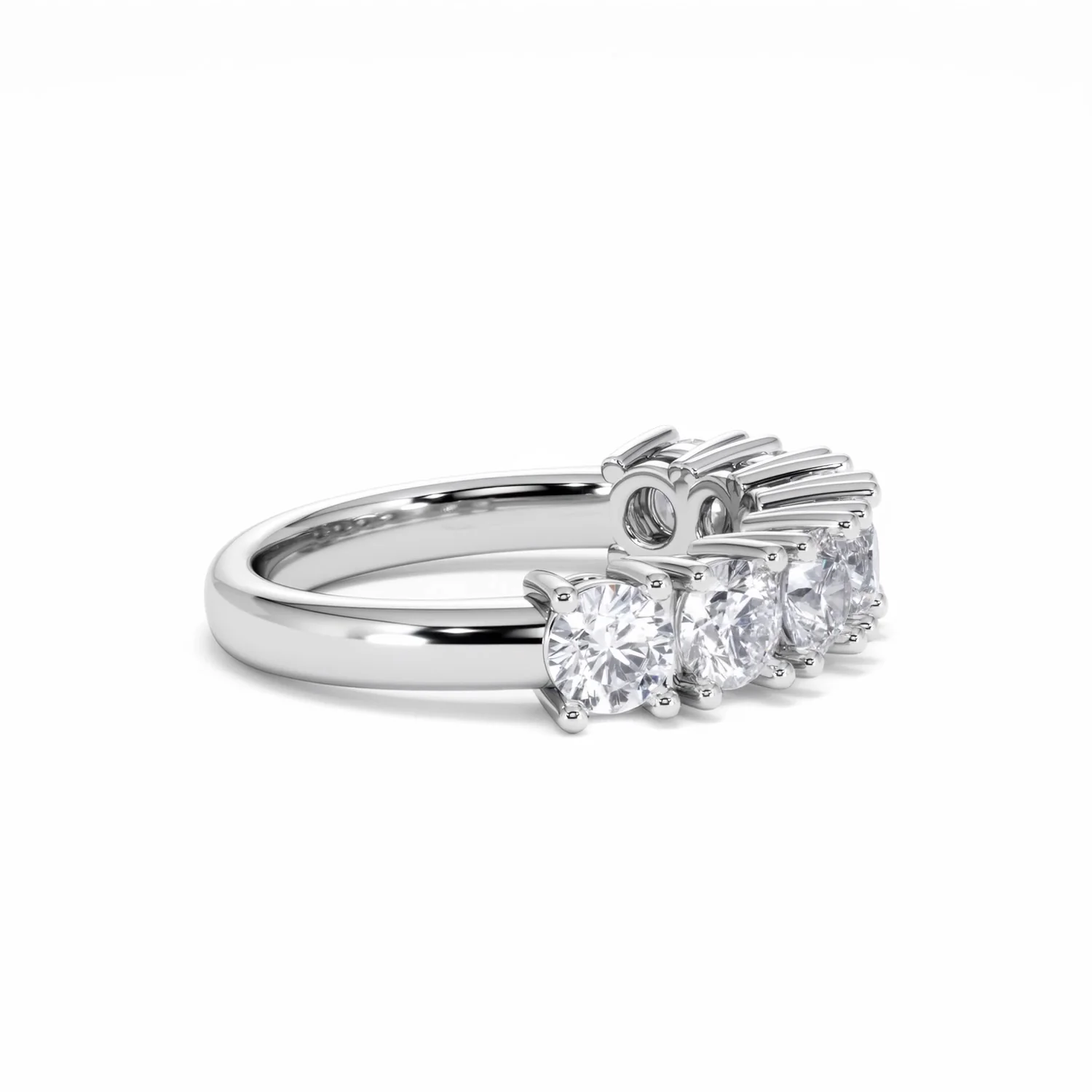 Chloe 7 Stone Lab Diamond Eternity Ring 2.00CT F/VS in 9K White Gold - Image 26