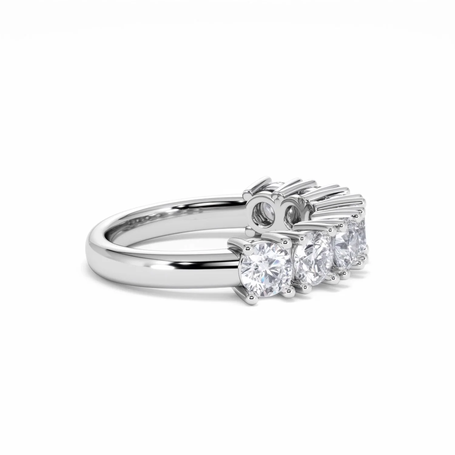 Chloe 7 Stone Lab Diamond Eternity Ring 2.00CT F/VS in 9K White Gold - Image 27