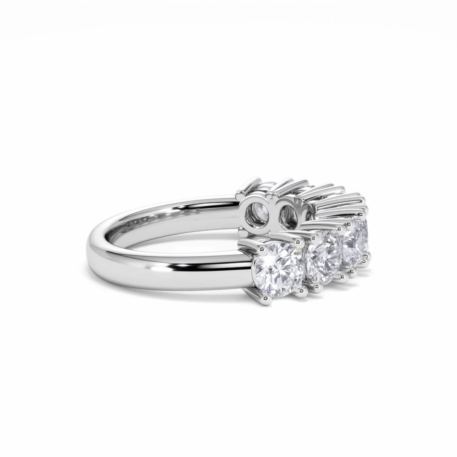 Chloe 7 Stone Lab Diamond Eternity Ring 2.00CT F/VS in 9K White Gold - Image 28
