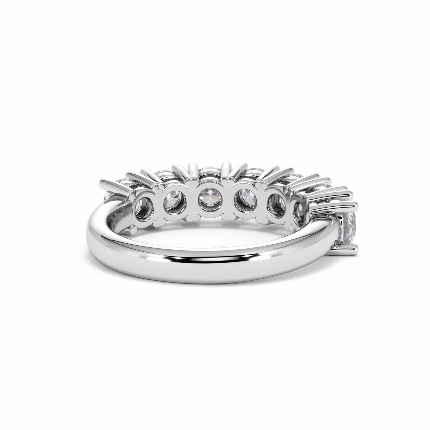 Chloe 7 Stone Lab Diamond Eternity Ring 2.00CT F/VS in 9K White Gold - Image 43