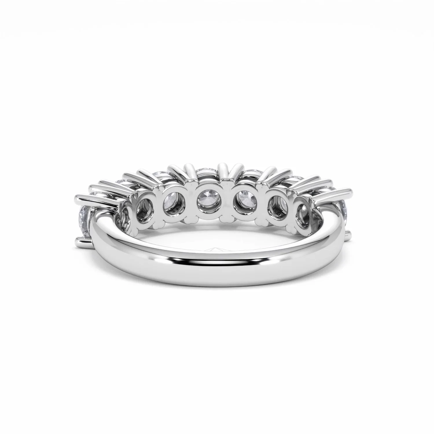 Chloe 7 Stone Lab Diamond Eternity Ring 2.00CT F/VS in 9K White Gold - Image 49