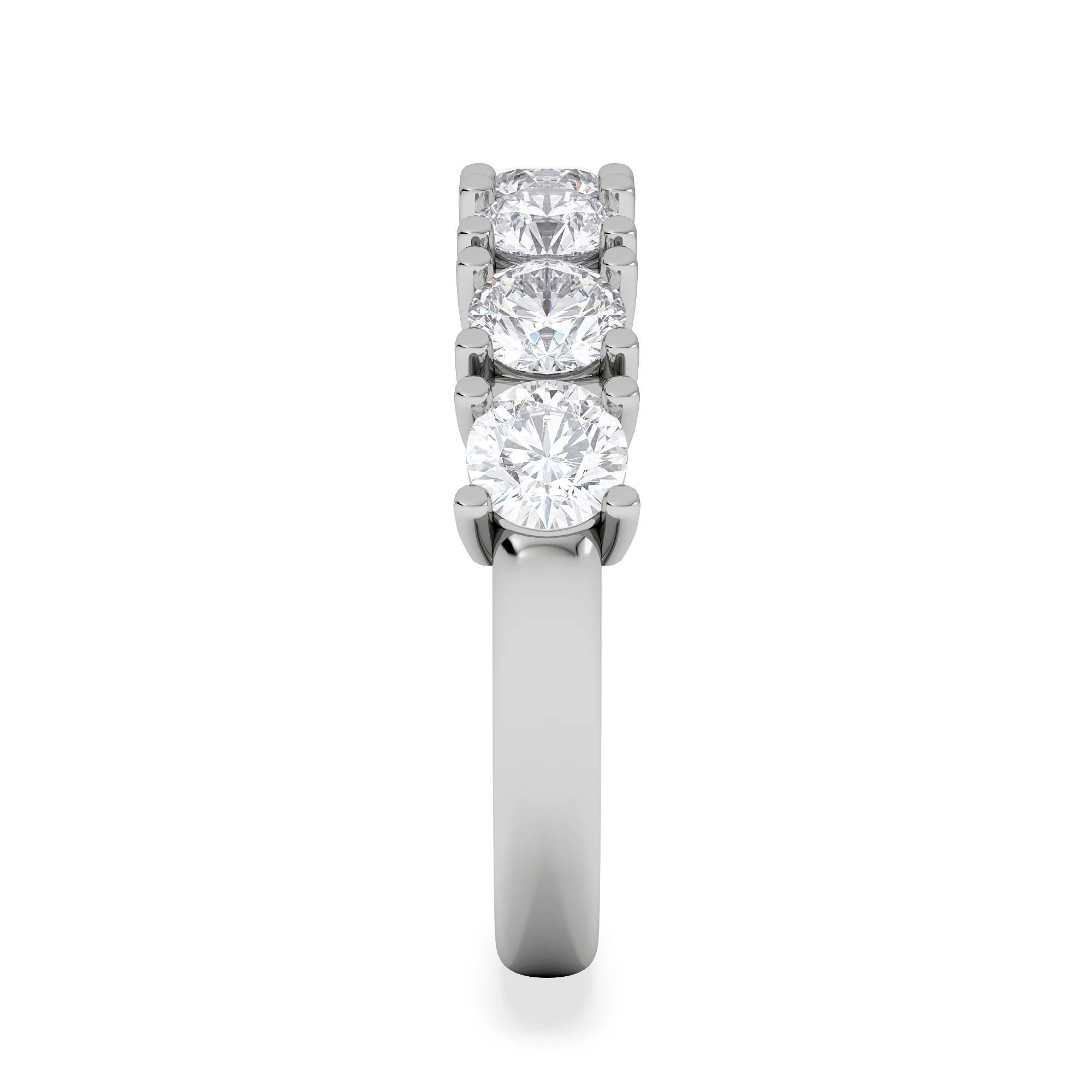 Chloe 7 Stone Lab Diamond Eternity Ring 2.00CT F/VS in 9K White Gold - Image 5