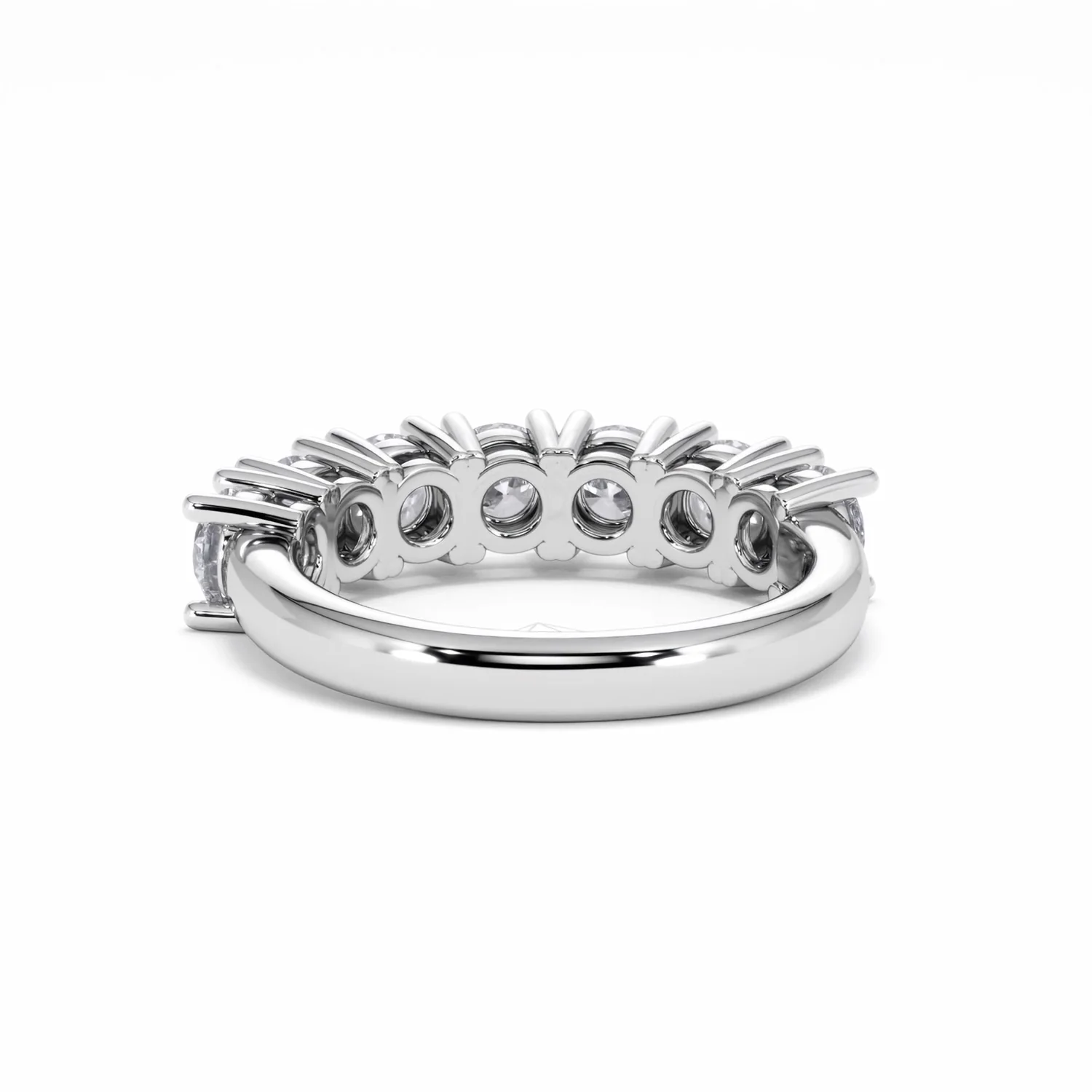 Chloe 7 Stone Lab Diamond Eternity Ring 2.00CT F/VS in 9K White Gold - Image 50