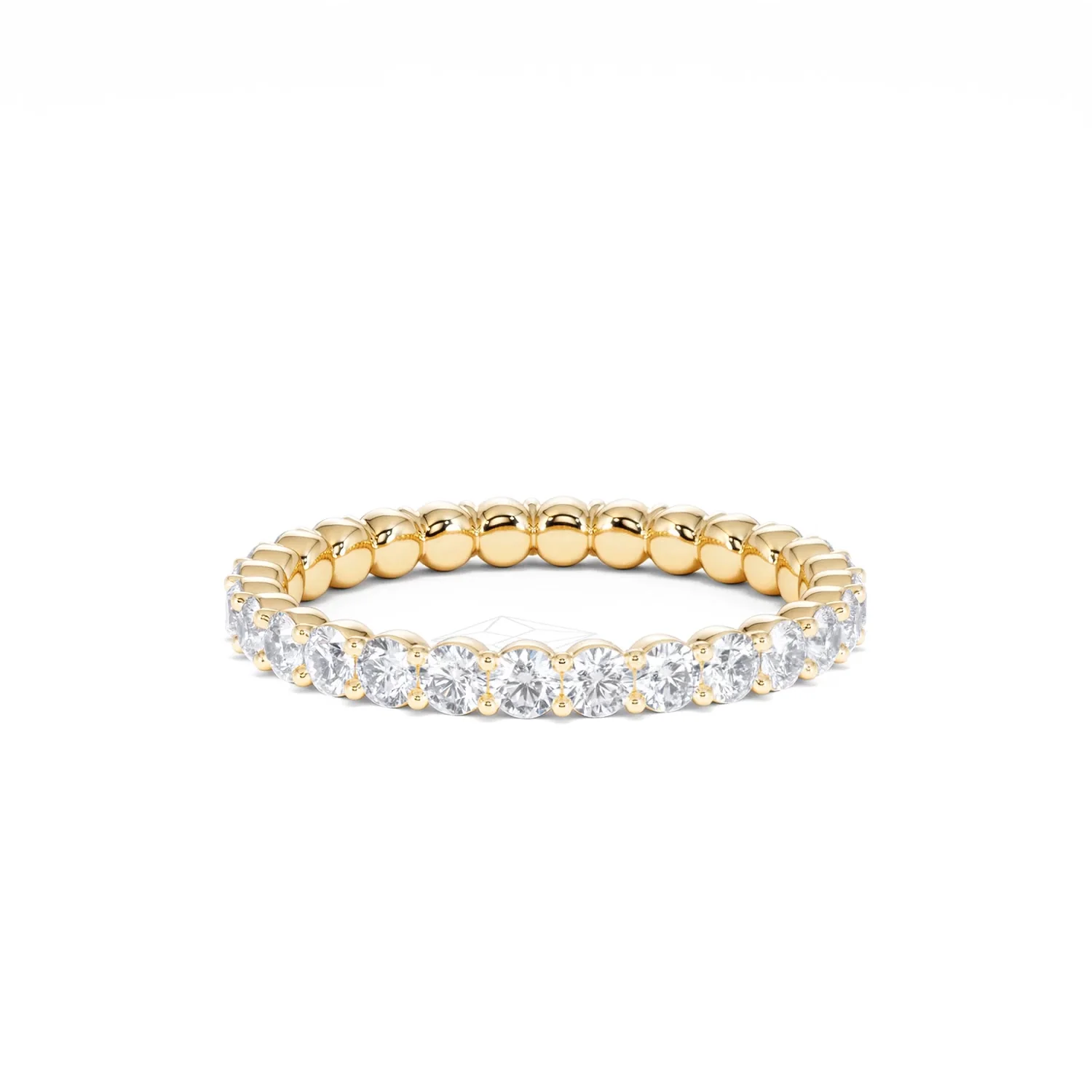 Chloe Lab Diamond 1.00ct Eternity Ring F/VS in 18K Gold Vermeil - Image 33
