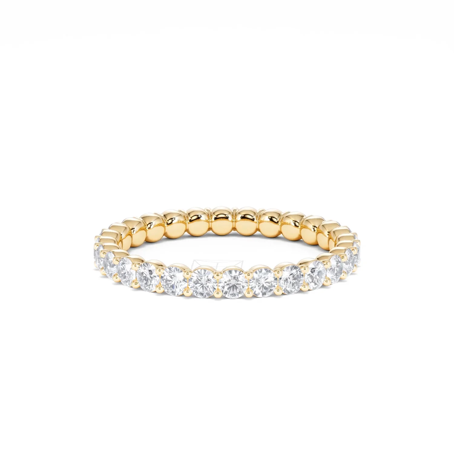Chloe Lab Diamond 1.00ct Eternity Ring F/VS in 18K Gold Vermeil - Image 40