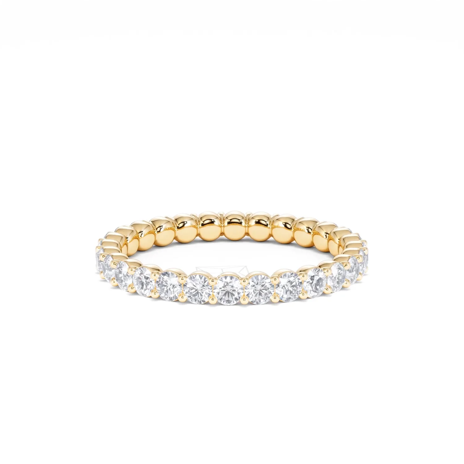 Chloe Lab Diamond 1.00ct Eternity Ring F/VS in 18K Gold Vermeil - Image 42