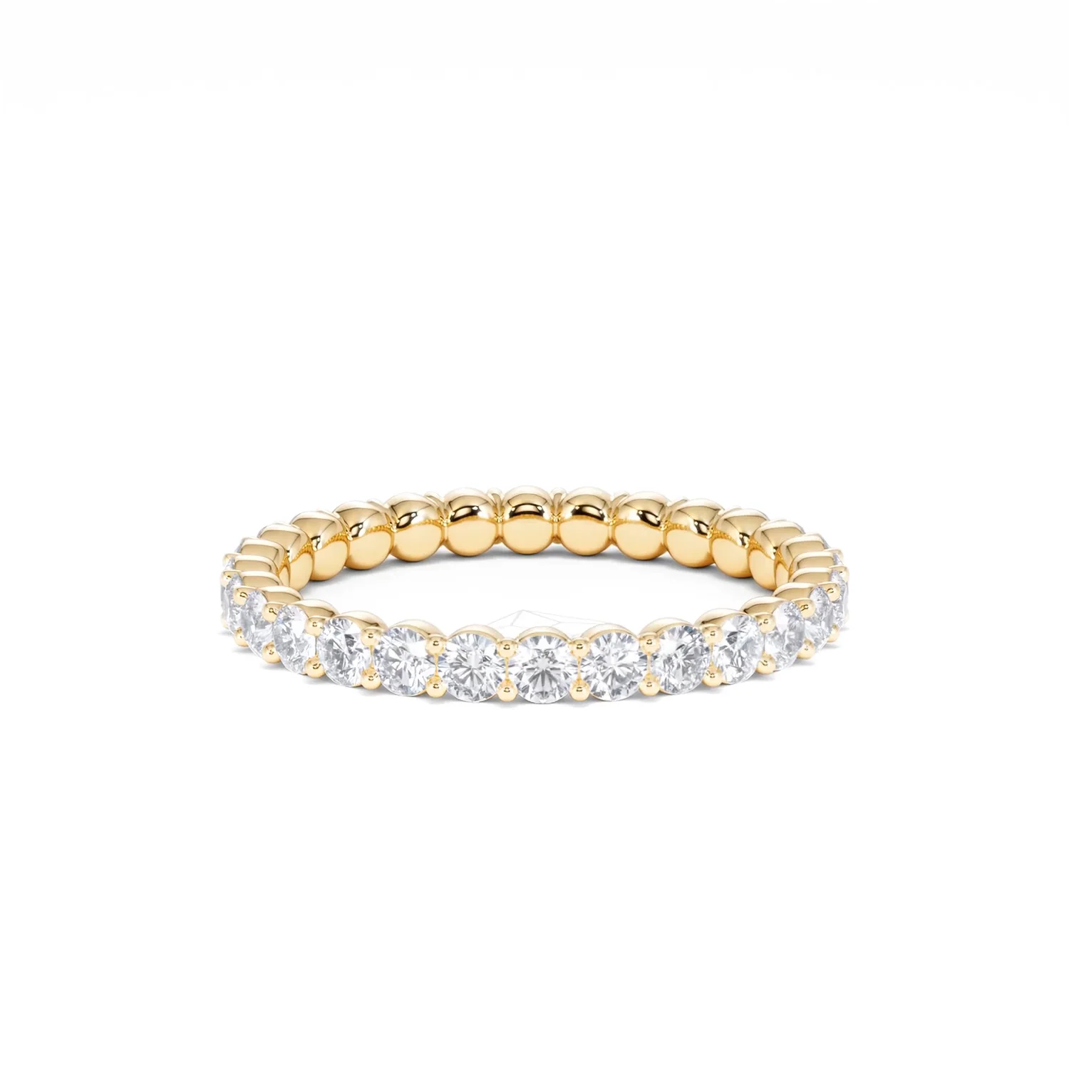 Chloe Lab Diamond 1.00ct Eternity Ring F/VS in 18K Gold Vermeil - Image 54