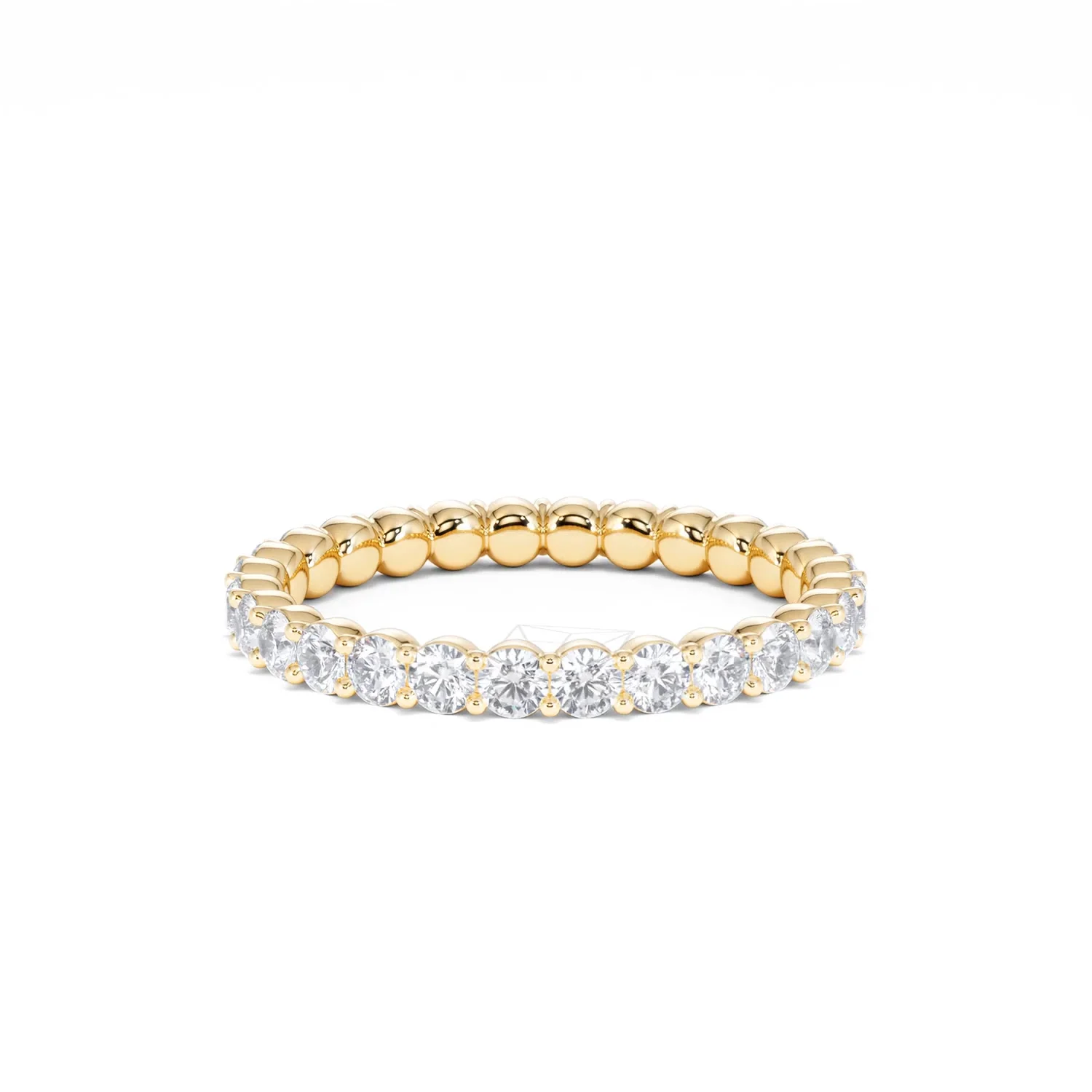 Chloe Lab Diamond 1.00ct Eternity Ring F/VS in 18K Gold Vermeil - Image 58