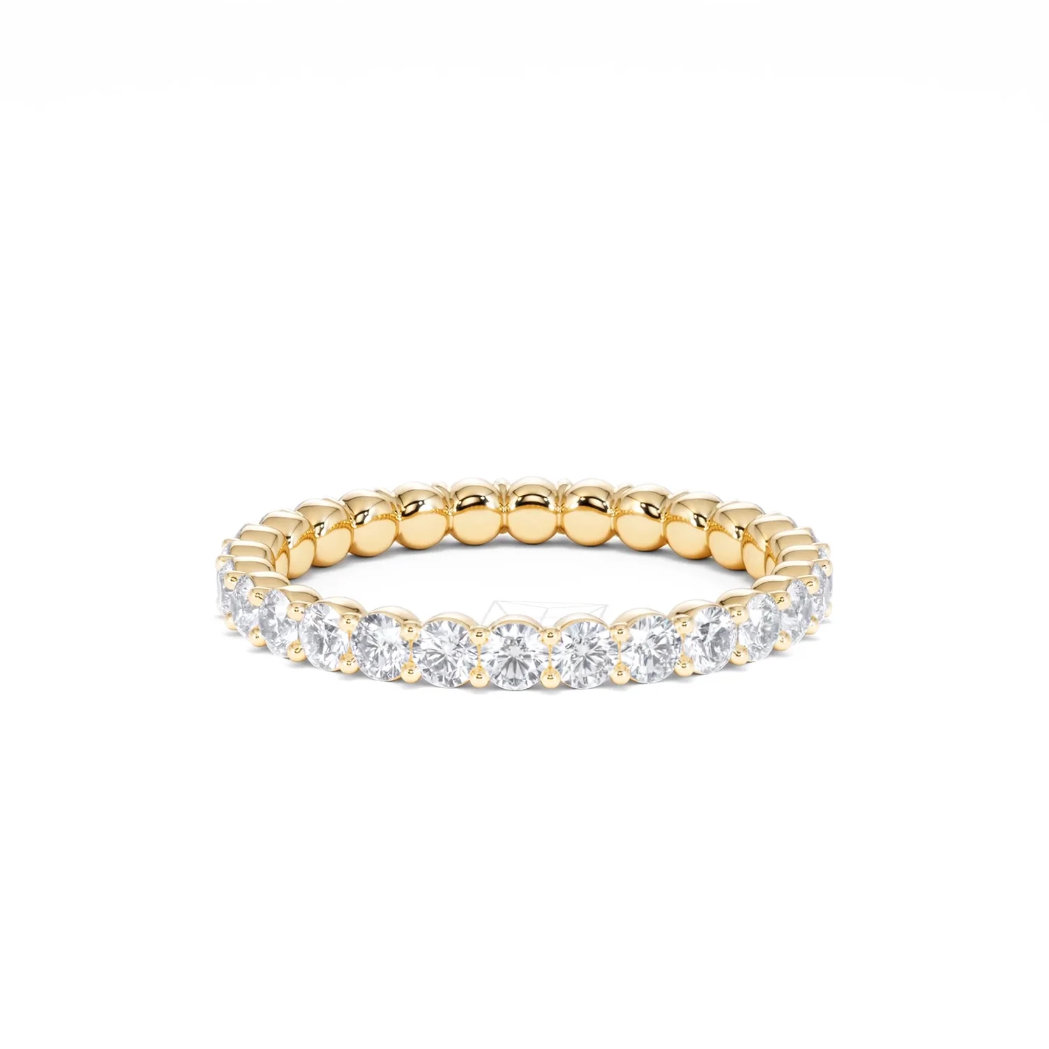 Chloe Lab Diamond 1.00ct Eternity Ring F/VS in 18K Gold Vermeil - Image 59