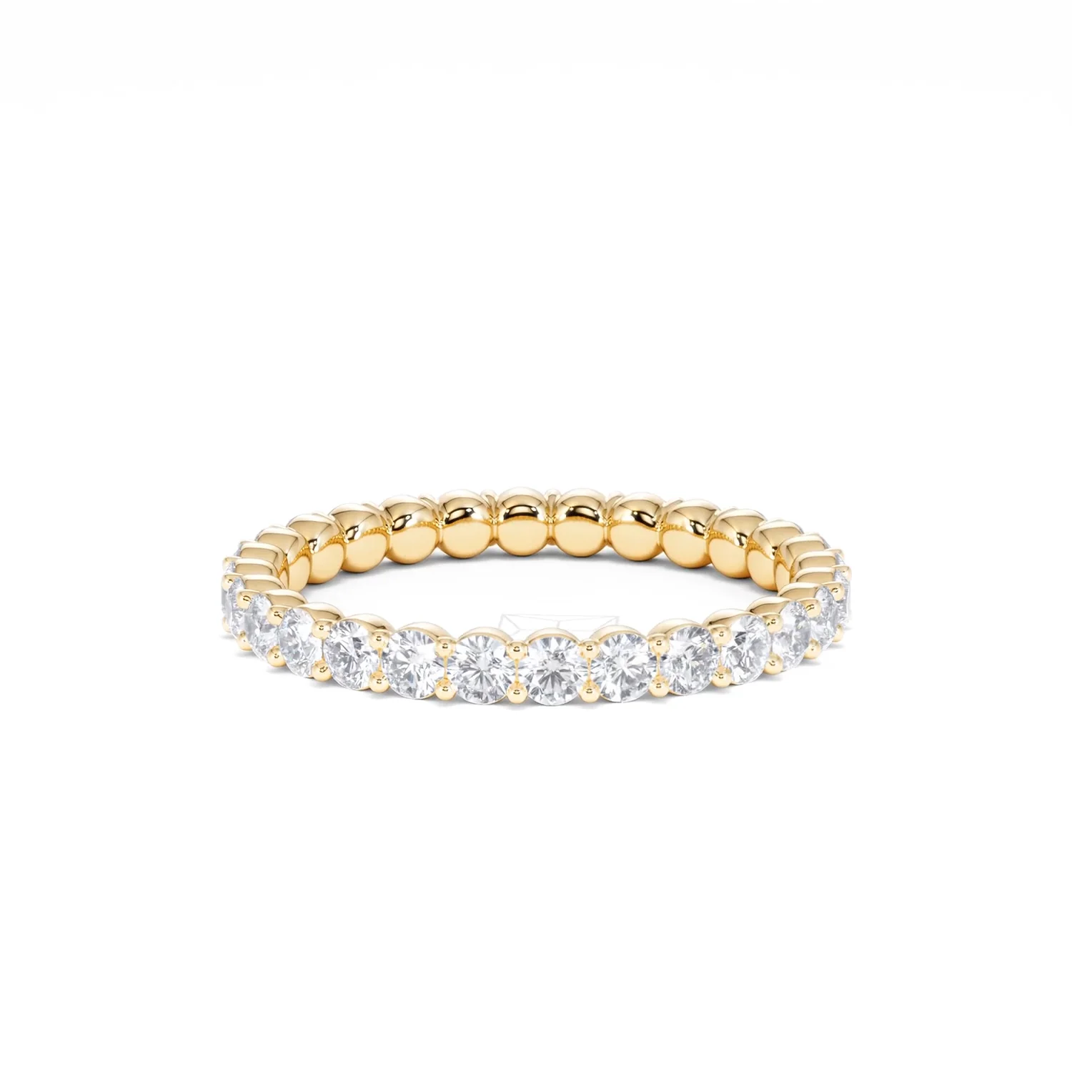 Chloe Lab Diamond 1.00ct Eternity Ring F/VS in 18K Gold Vermeil - Image 60
