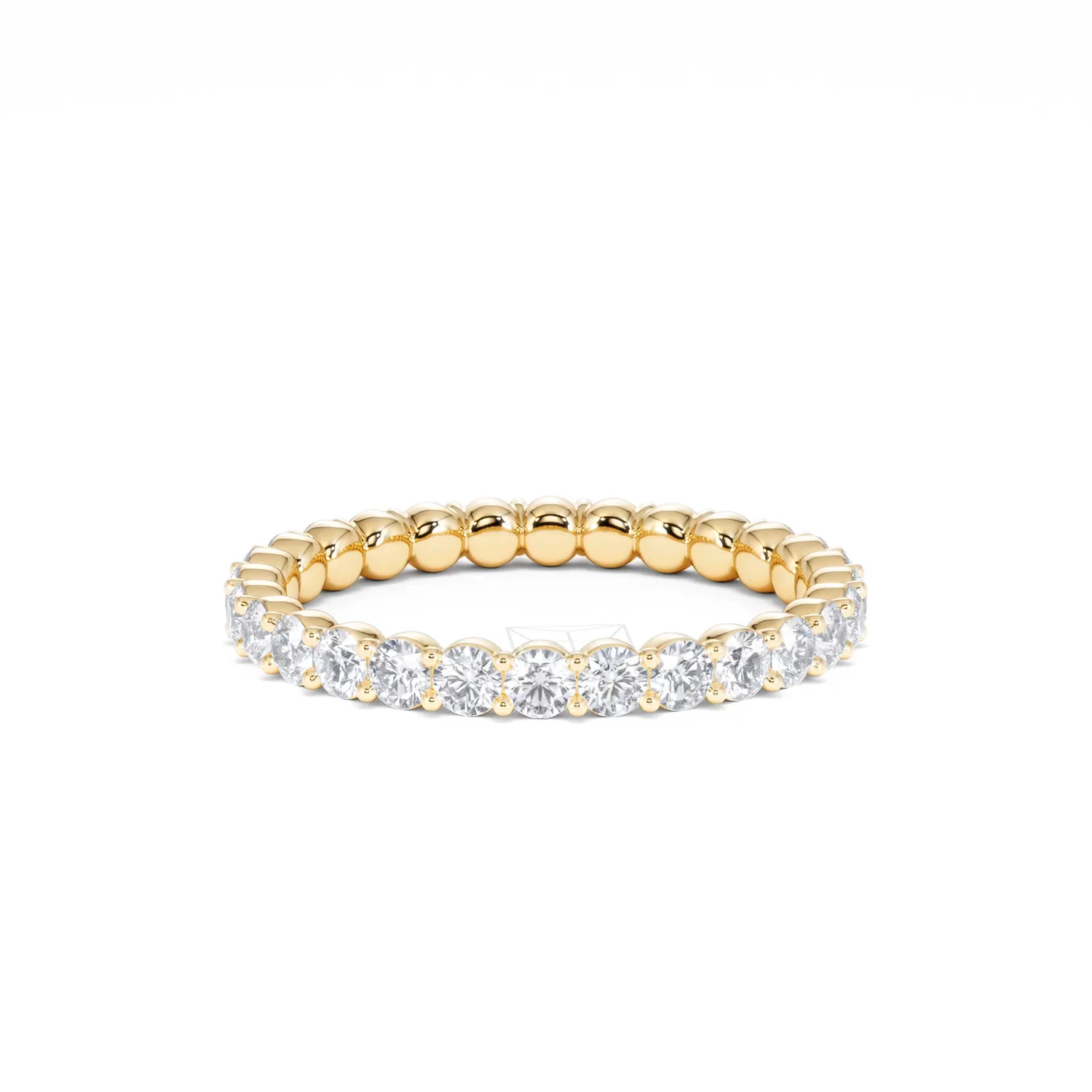 Chloe Lab Diamond 1.00ct Eternity Ring F/VS in 18K Gold Vermeil - Image 62