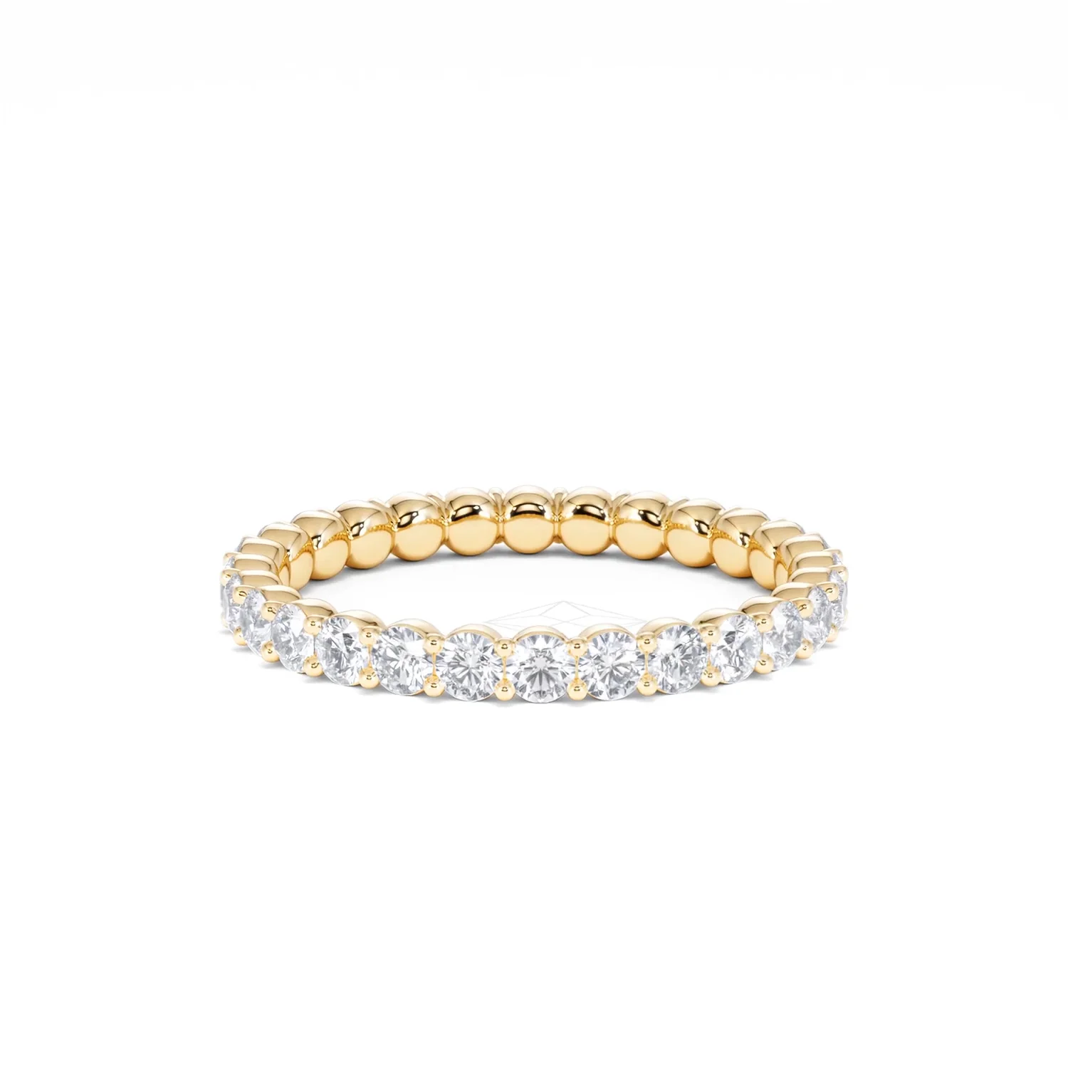 Chloe Lab Diamond 1.00ct Eternity Ring F/VS in 18K Gold Vermeil - Image 71