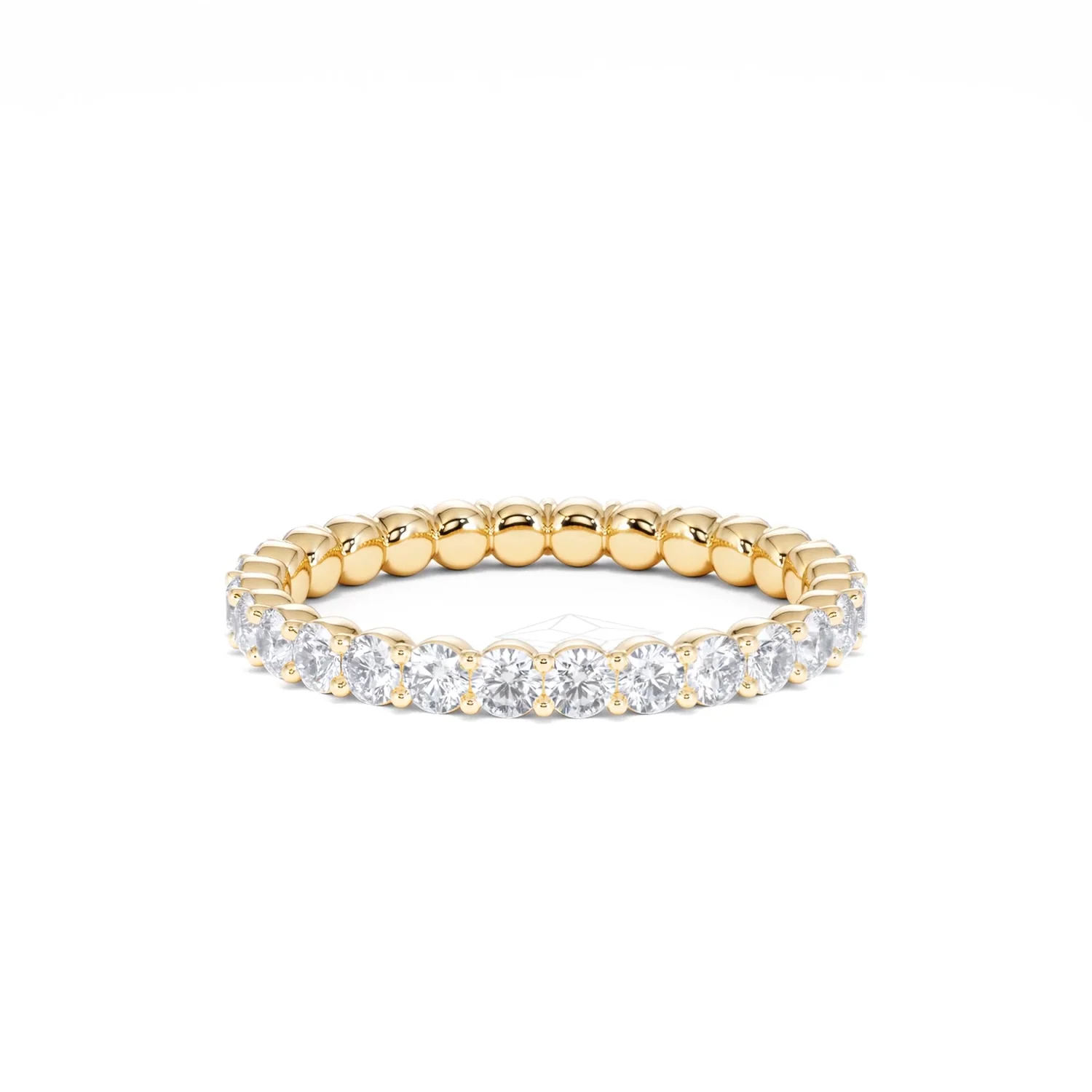 Chloe Lab Diamond 1.00ct Eternity Ring F/VS in 18K Gold Vermeil - Image 72