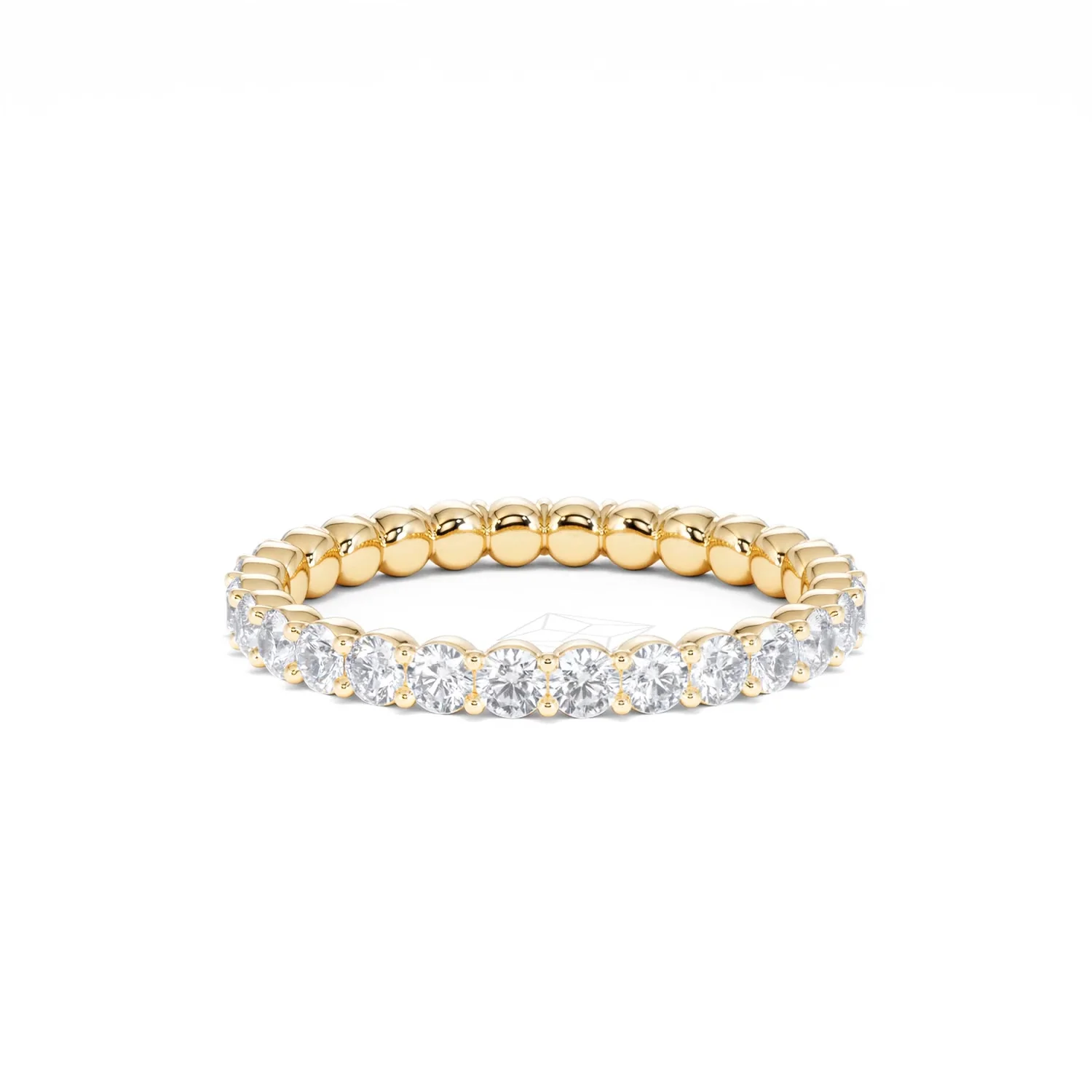 Chloe Lab Diamond 1.00ct Eternity Ring F/VS in 18K Gold Vermeil - Image 75
