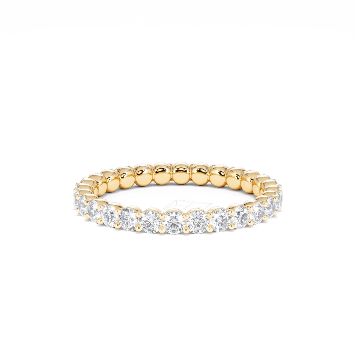 Chloe Lab Diamond 1.00ct Eternity Ring F/VS in 18K Gold Vermeil - Image 76