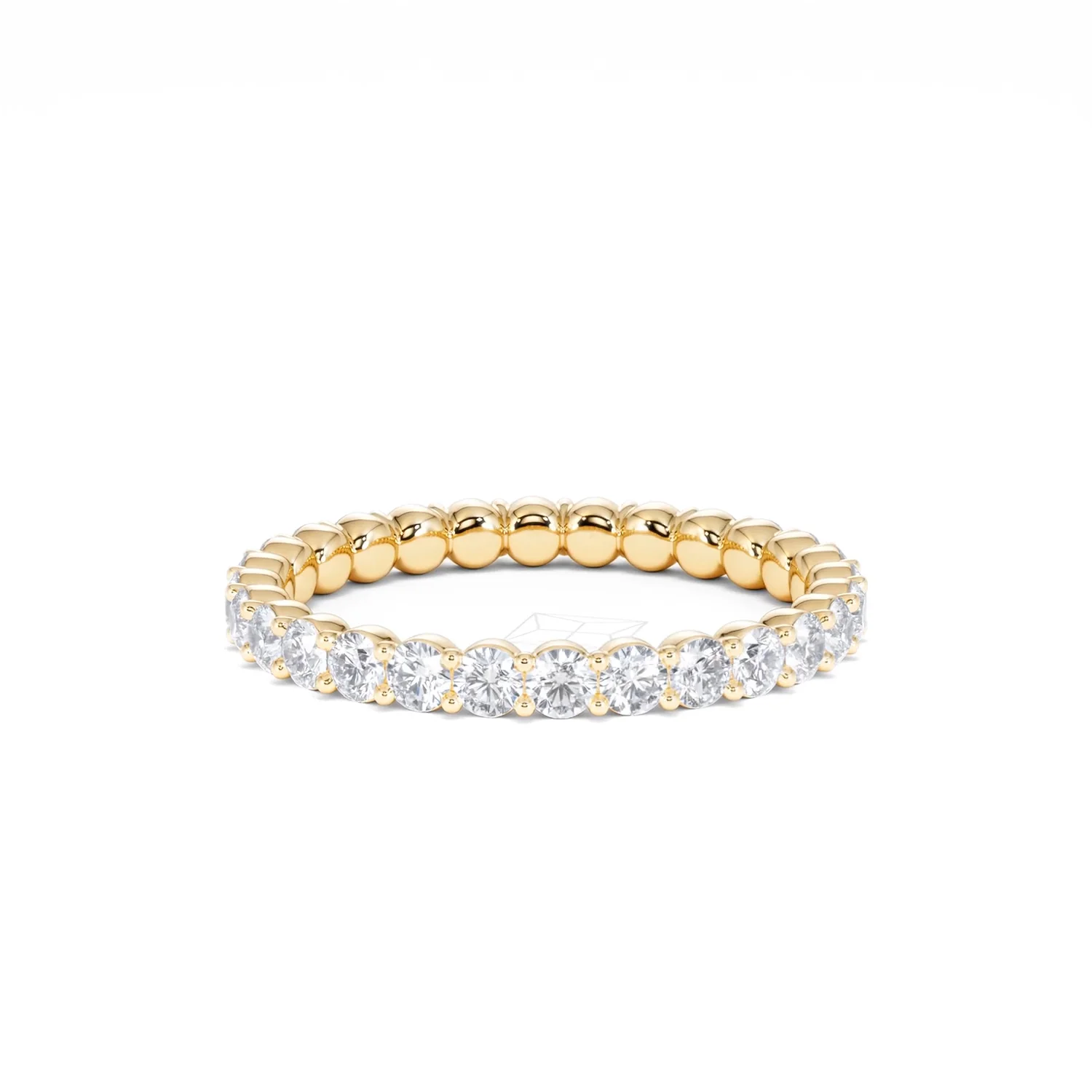 Chloe Lab Diamond 1.00ct Eternity Ring F/VS in 18K Gold Vermeil - Image 77