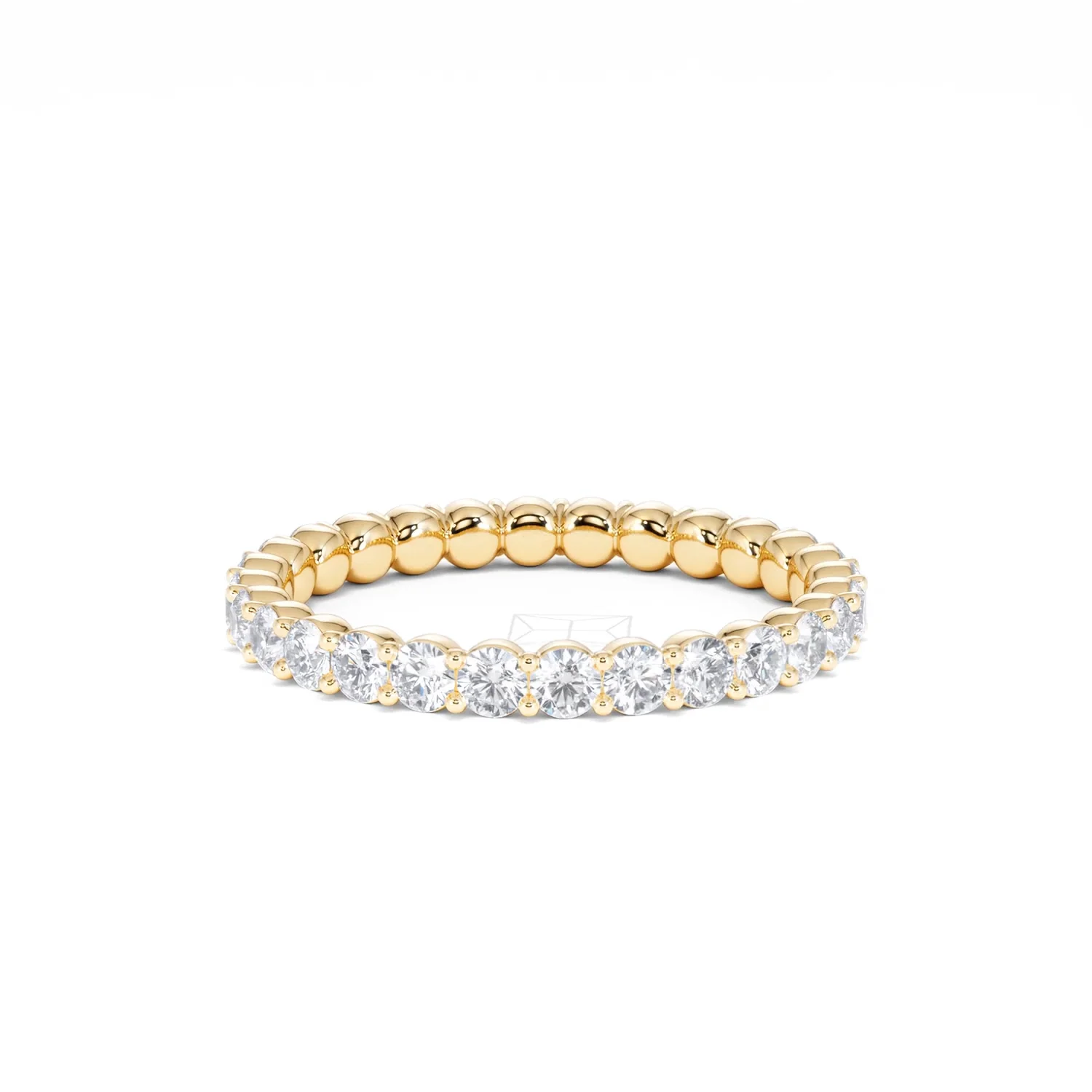 Chloe Lab Diamond 1.00ct Eternity Ring F/VS in 18K Gold Vermeil - Image 80