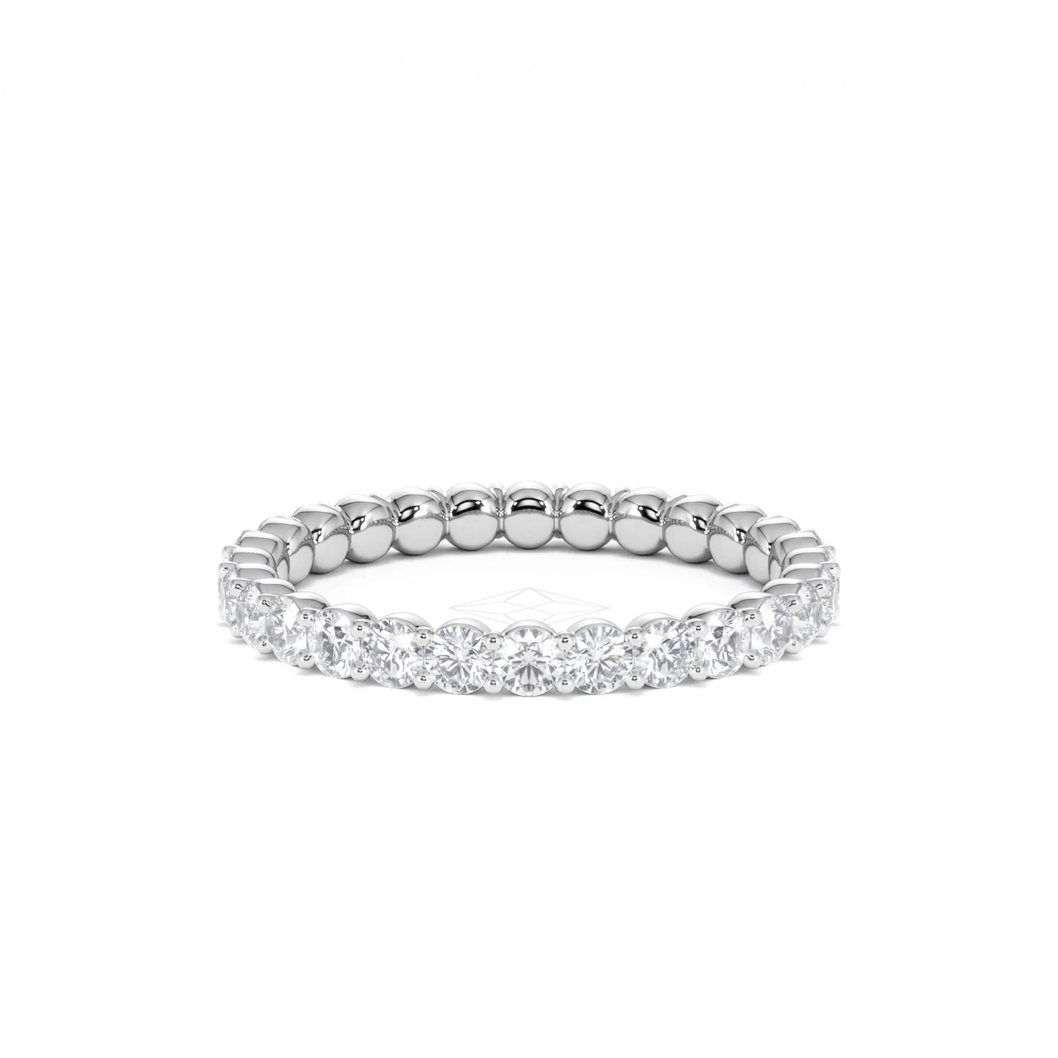 Chloe Lab Diamond 1.00ct Eternity Ring F/VS in 925 Silver - Image 10