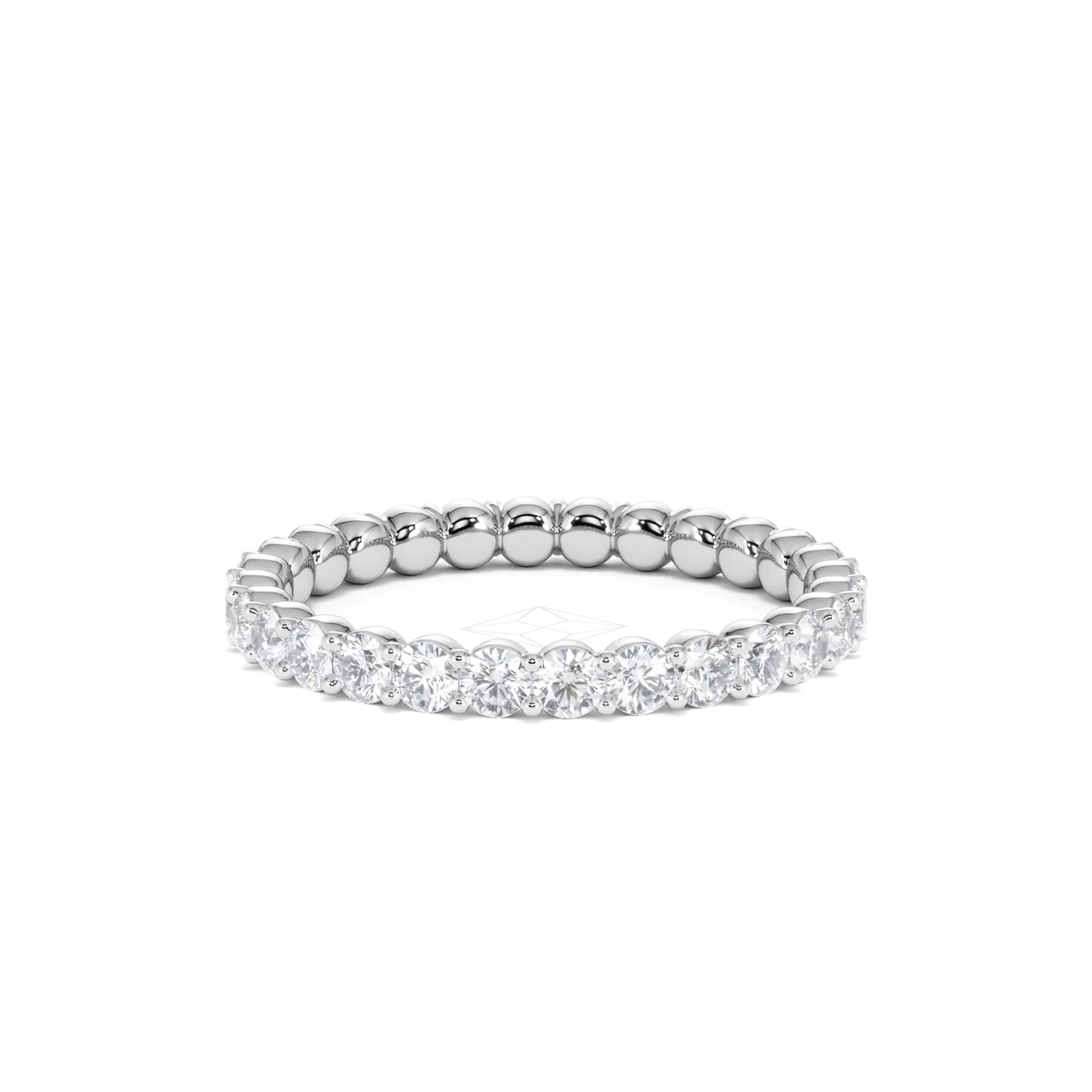 Chloe Lab Diamond 1.00ct Eternity Ring F/VS in 925 Silver - Image 11
