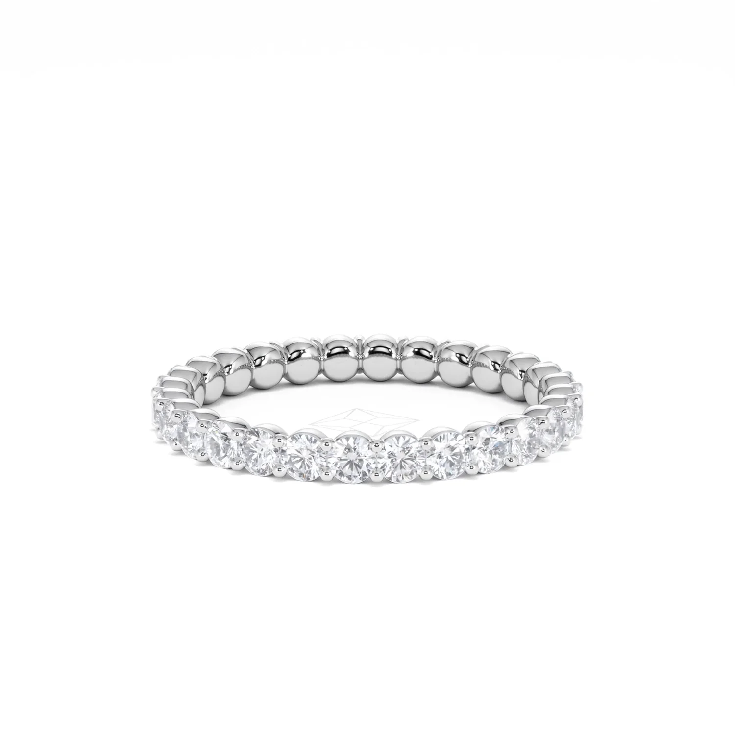 Chloe Lab Diamond 1.00ct Eternity Ring F/VS in 925 Silver - Image 12