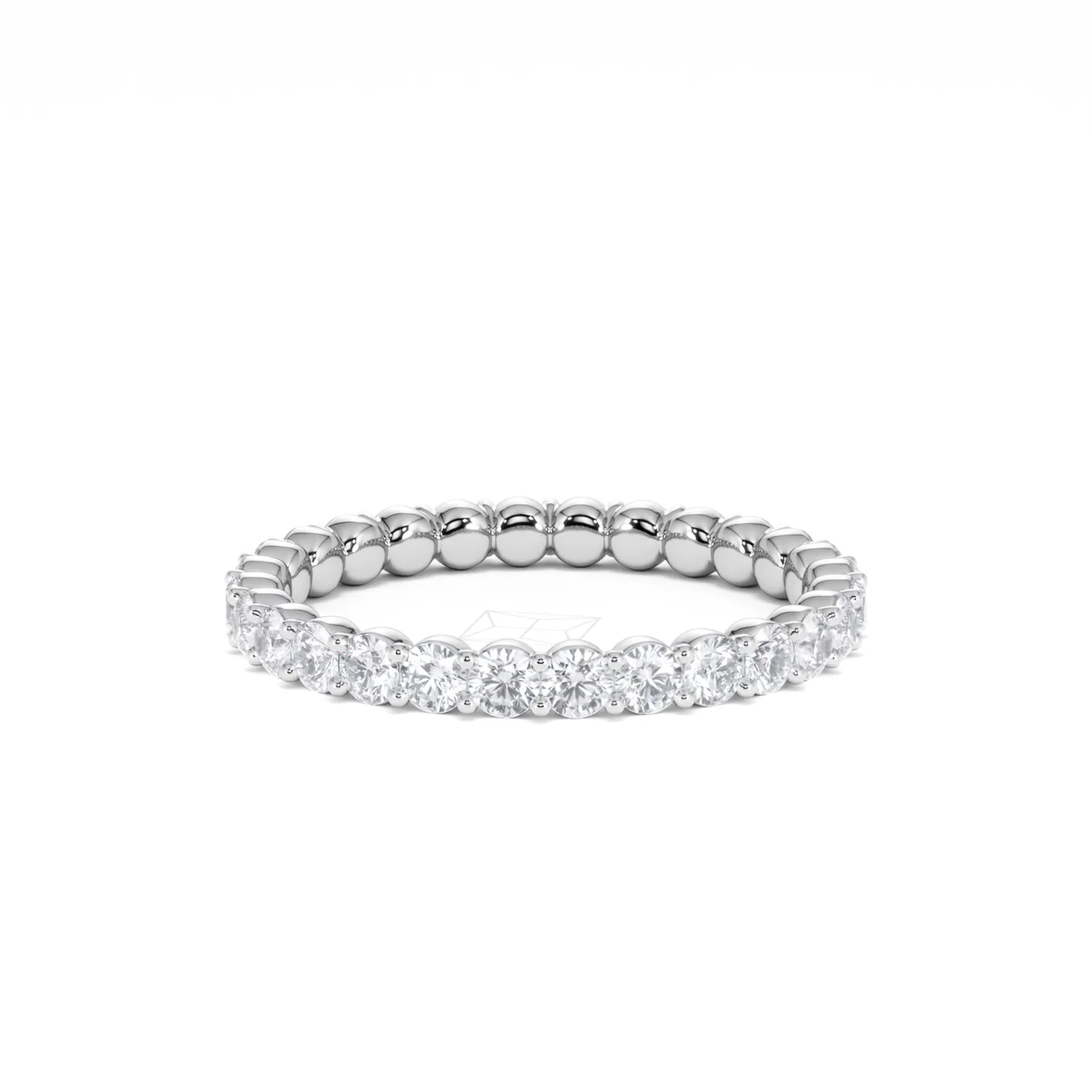 Chloe Lab Diamond 1.00ct Eternity Ring F/VS in 925 Silver - Image 17