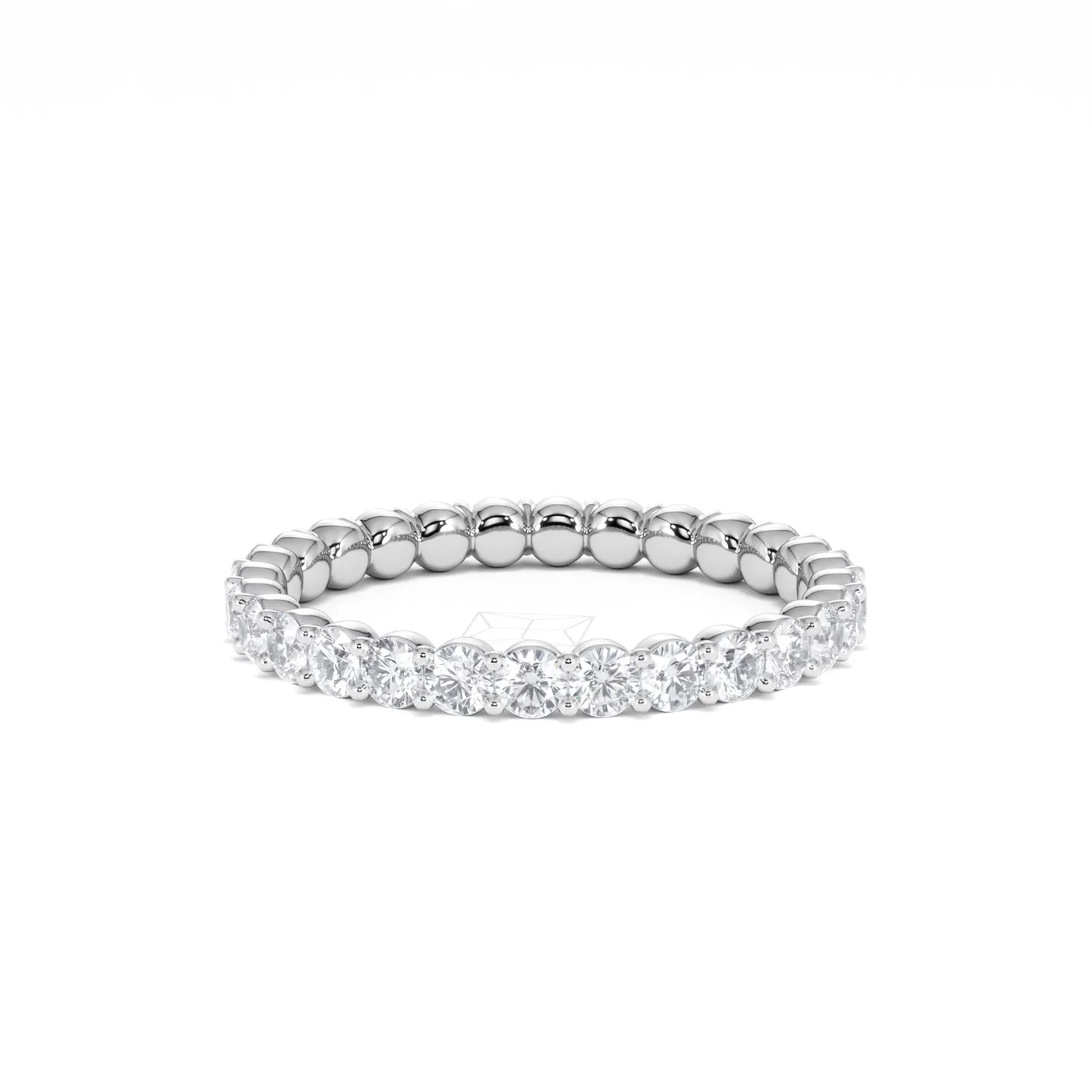 Chloe Lab Diamond 1.00ct Eternity Ring F/VS in 925 Silver - Image 18