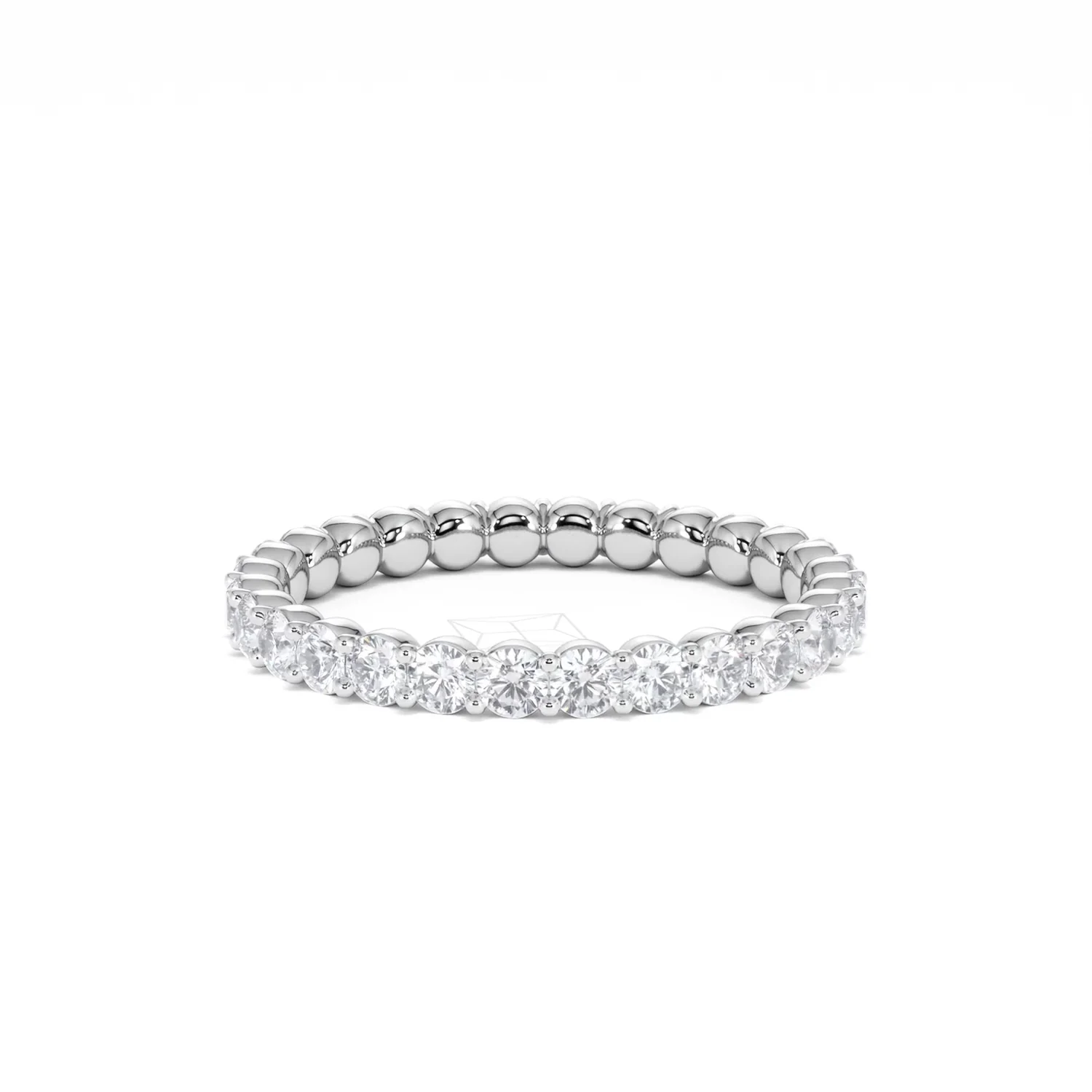 Chloe Lab Diamond 1.00ct Eternity Ring F/VS in 925 Silver - Image 23