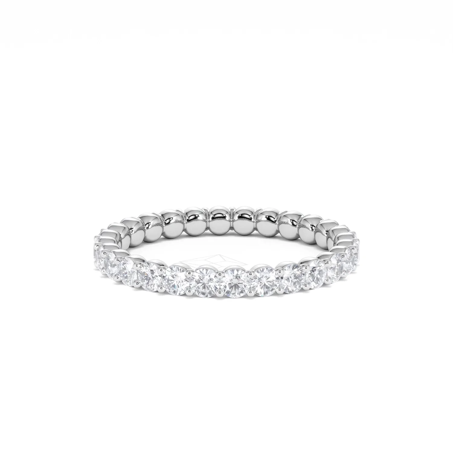 Chloe Lab Diamond 1.00ct Eternity Ring F/VS in 925 Silver - Image 28