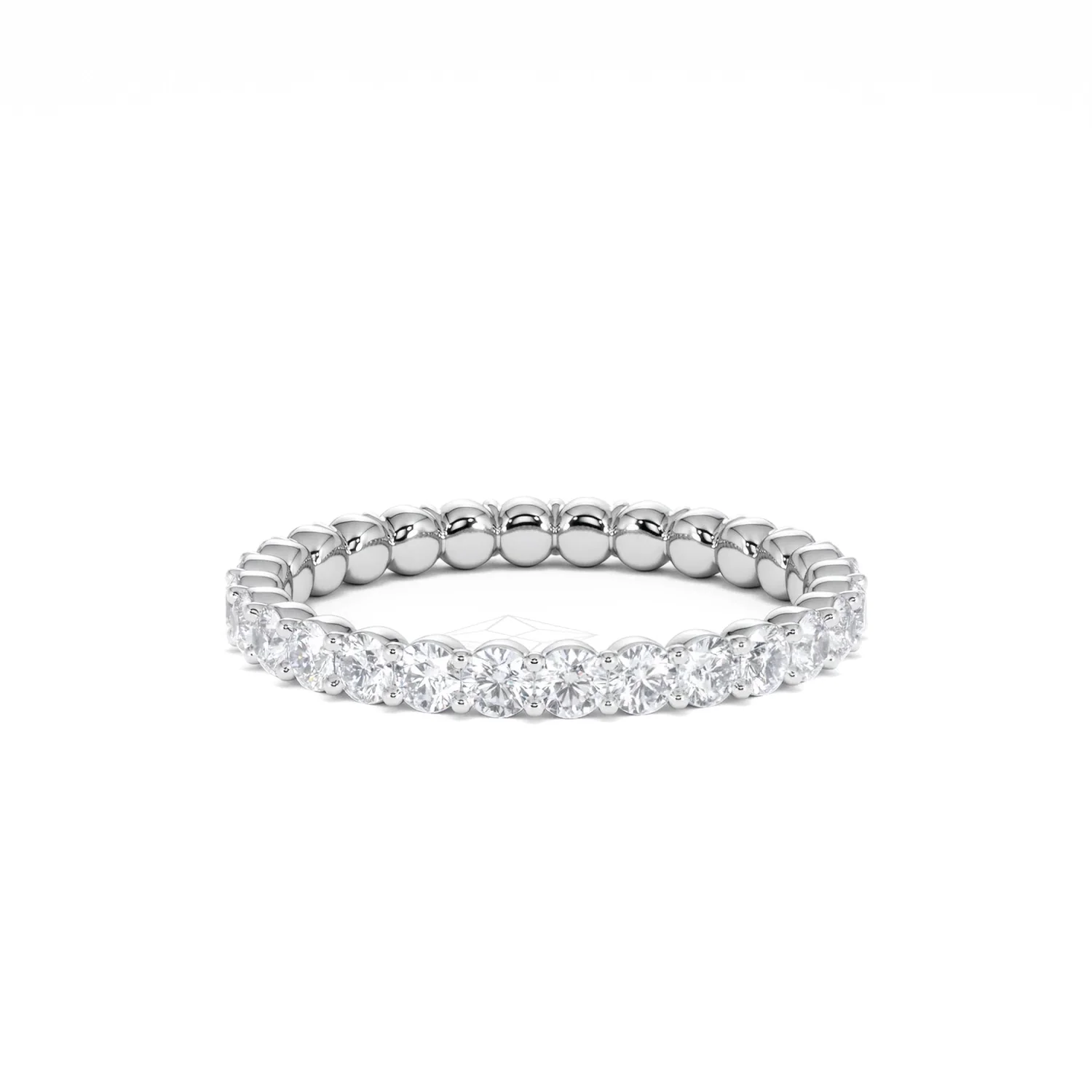 Chloe Lab Diamond 1.00ct Eternity Ring F/VS in 925 Silver - Image 31