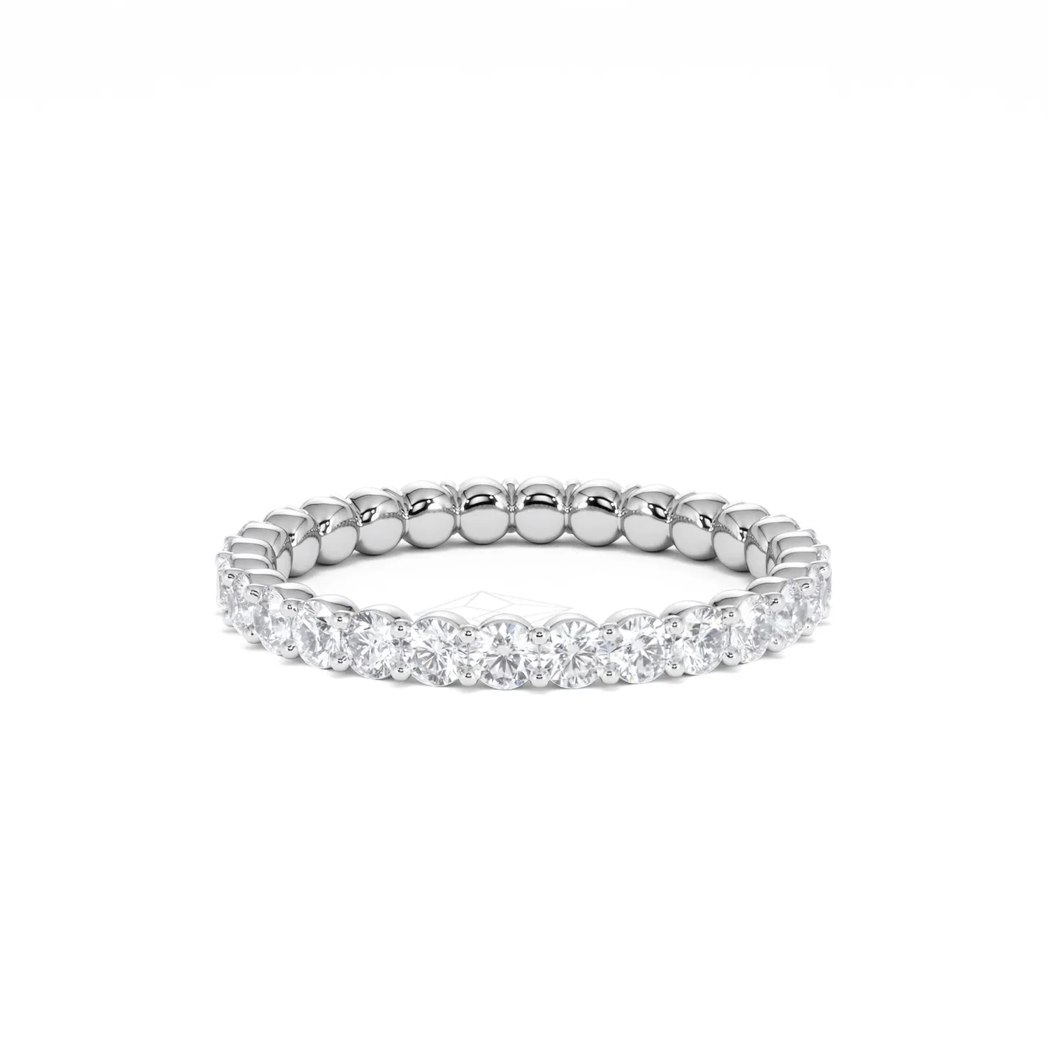Chloe Lab Diamond 1.00ct Eternity Ring F/VS in 925 Silver - Image 32