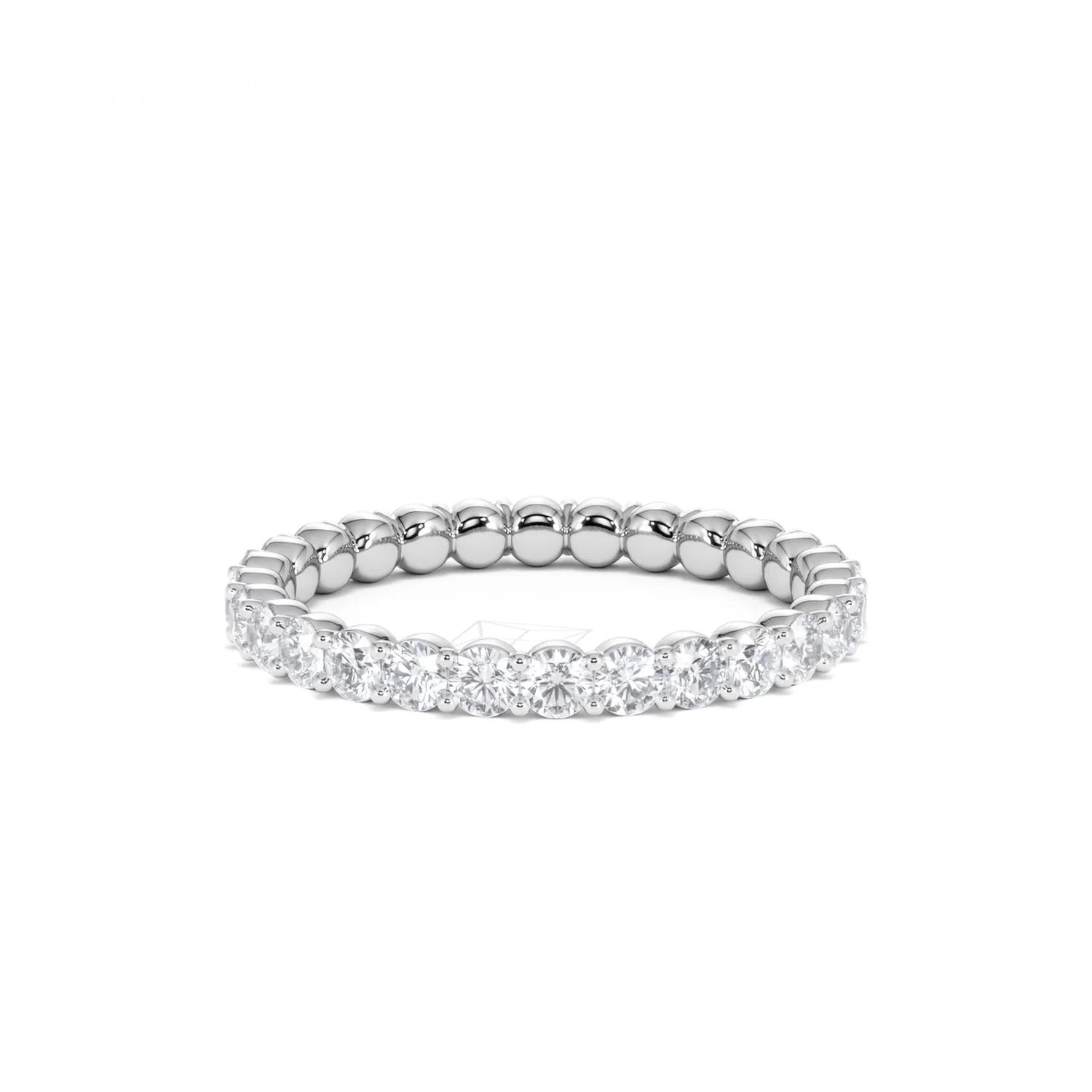 Chloe Lab Diamond 1.00ct Eternity Ring F/VS in 925 Silver - Image 36